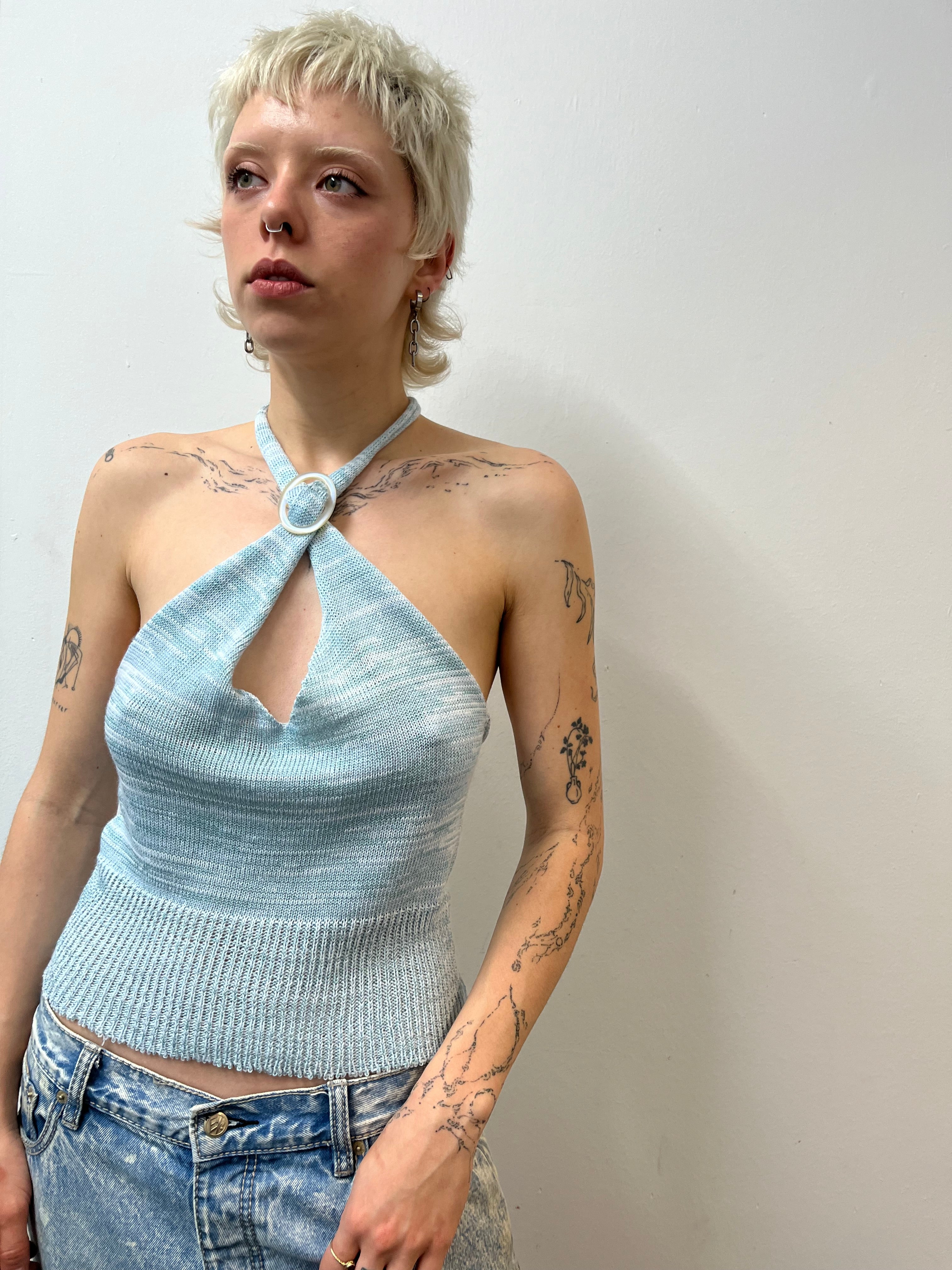 Halterneck with Buckle