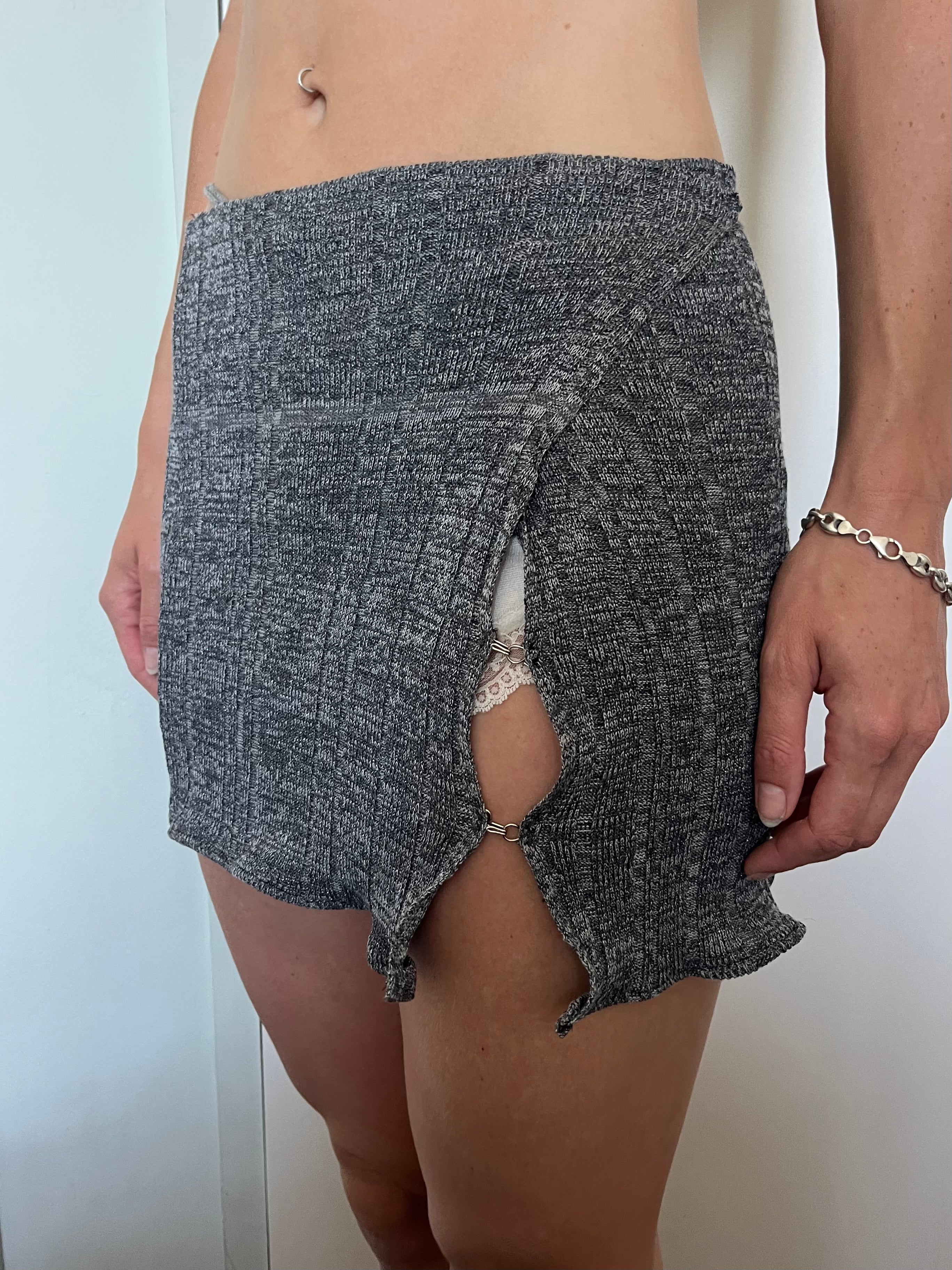Lurex Hook Skirt