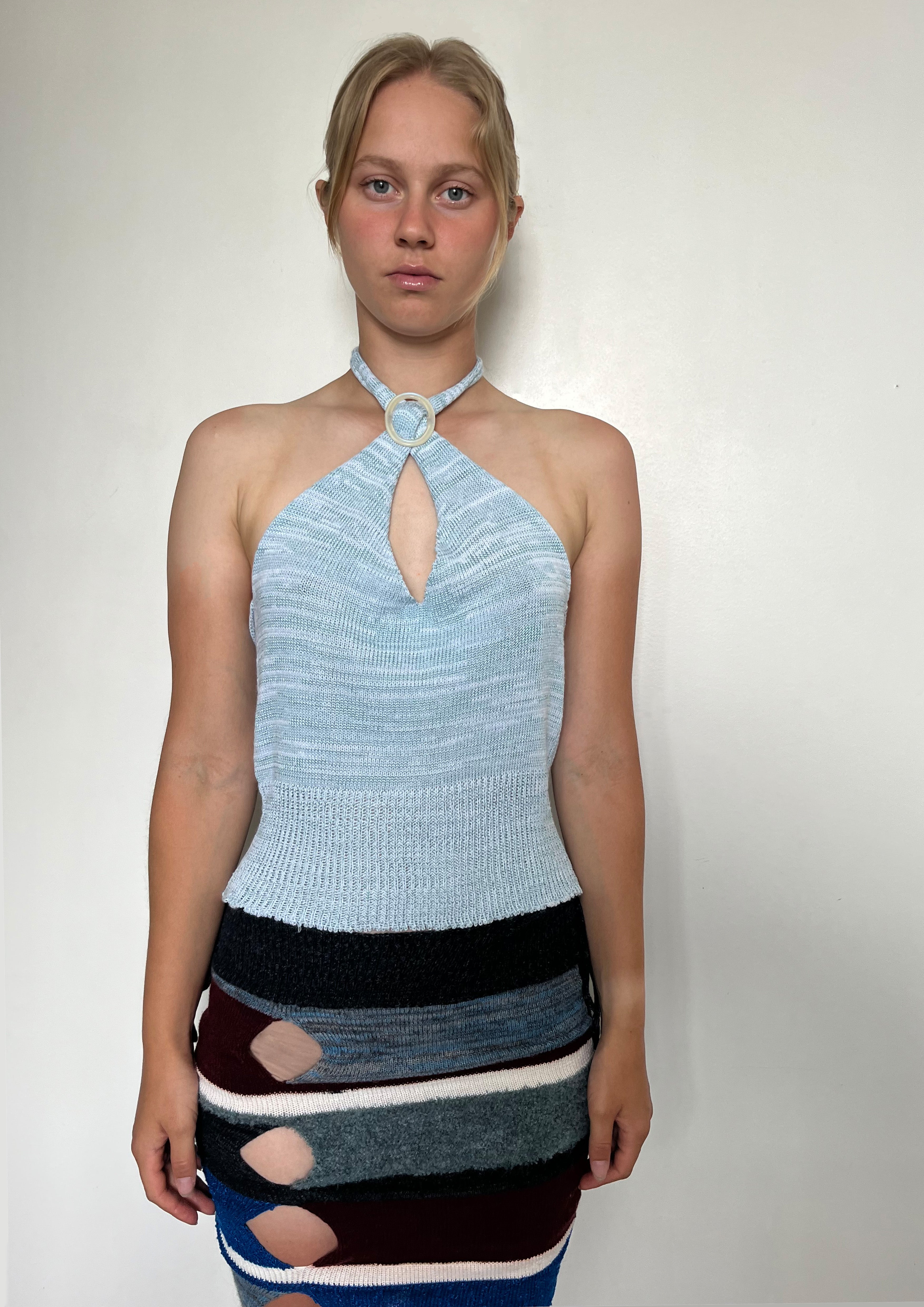 Halterneck with Buckle