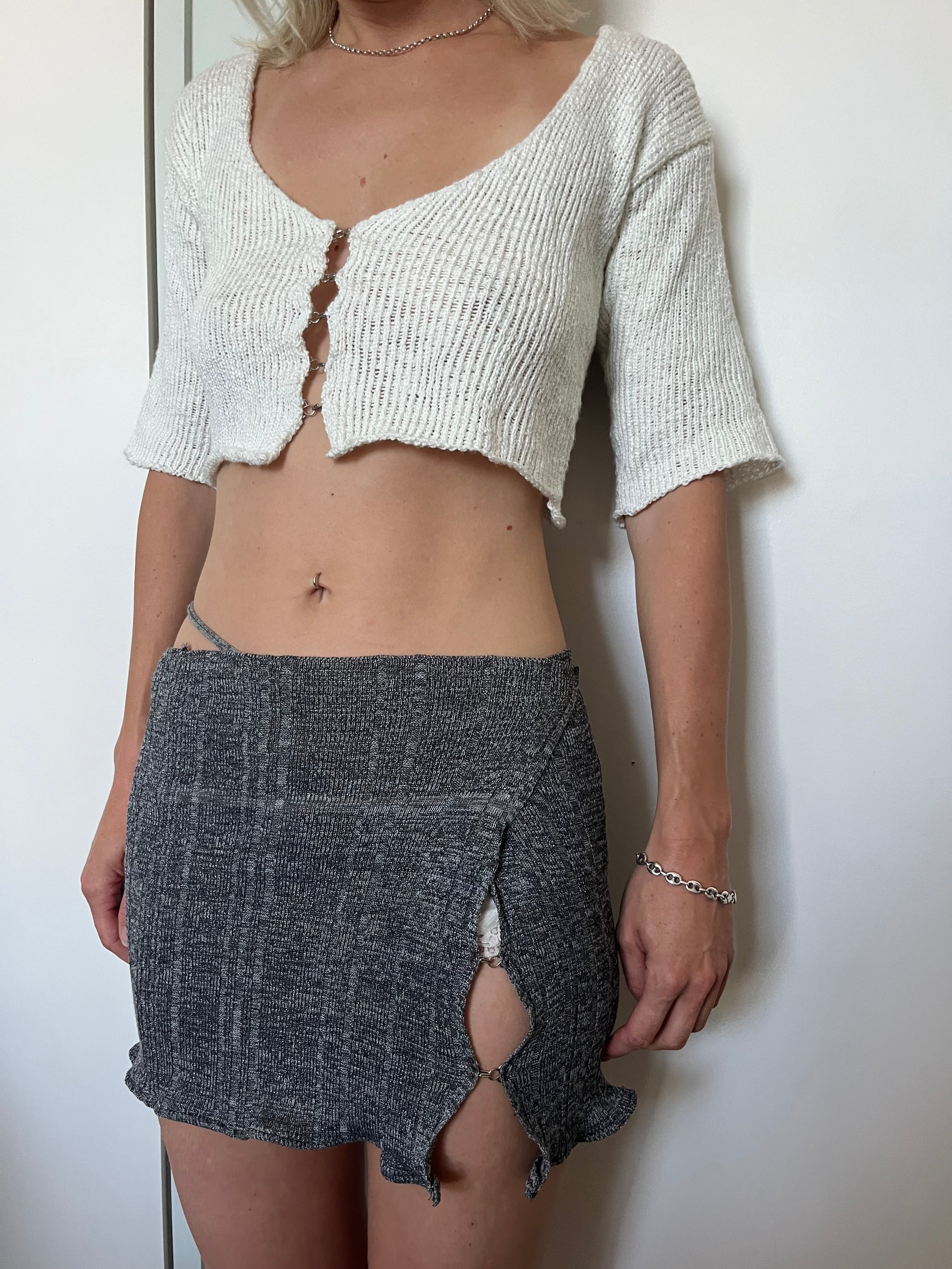Lurex Hook Skirt