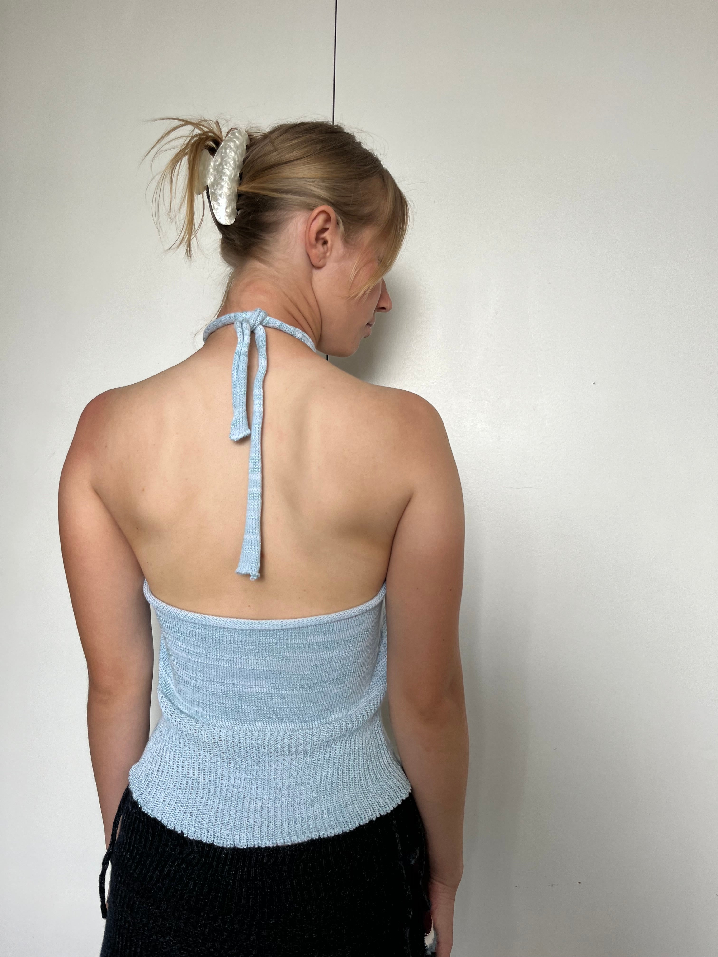 Halterneck with Buckle