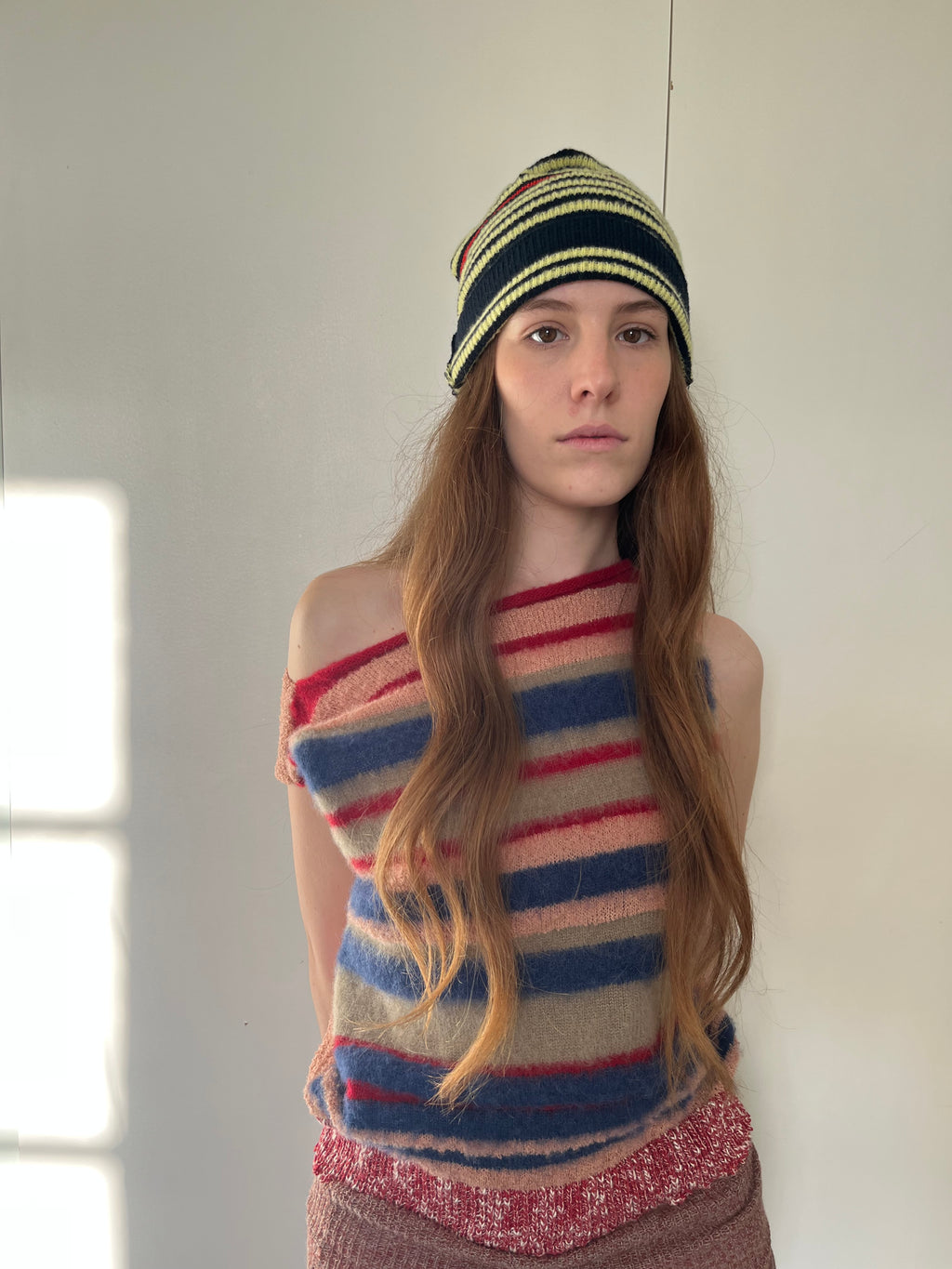 Striped Rib hat