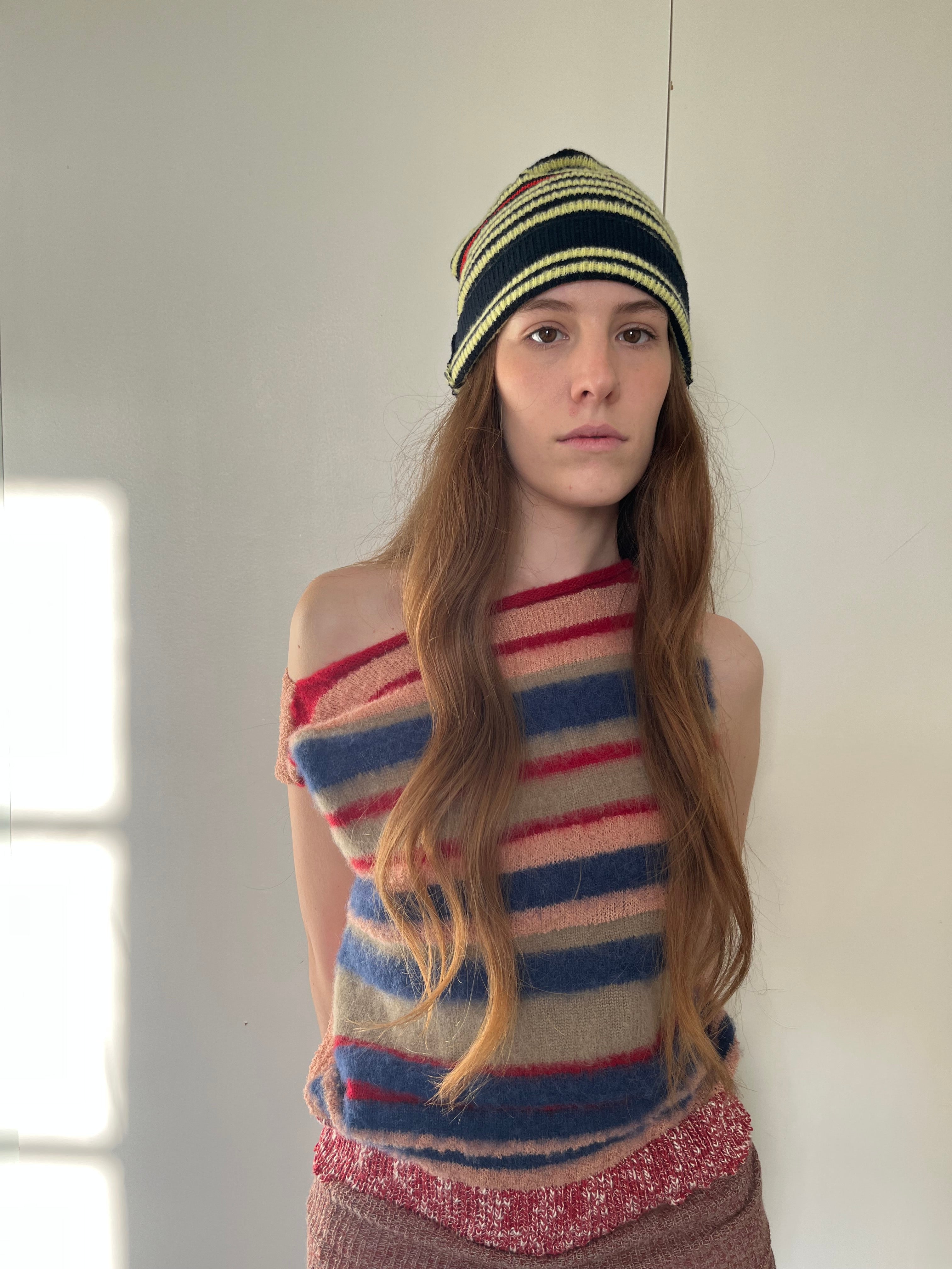 Striped Rib hat