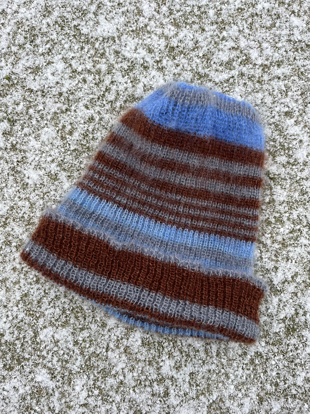 Alpaca stripe hat