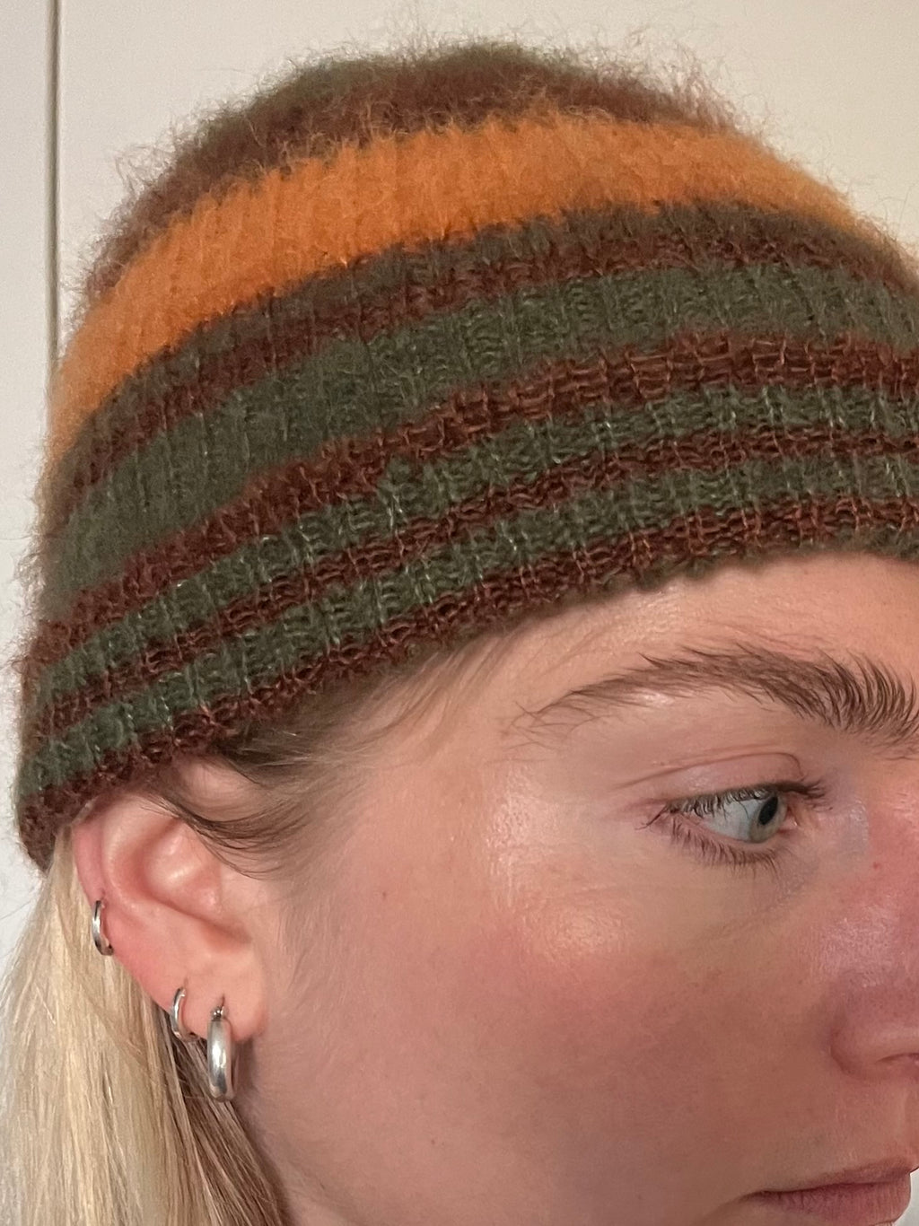 Alpaca stripe hat