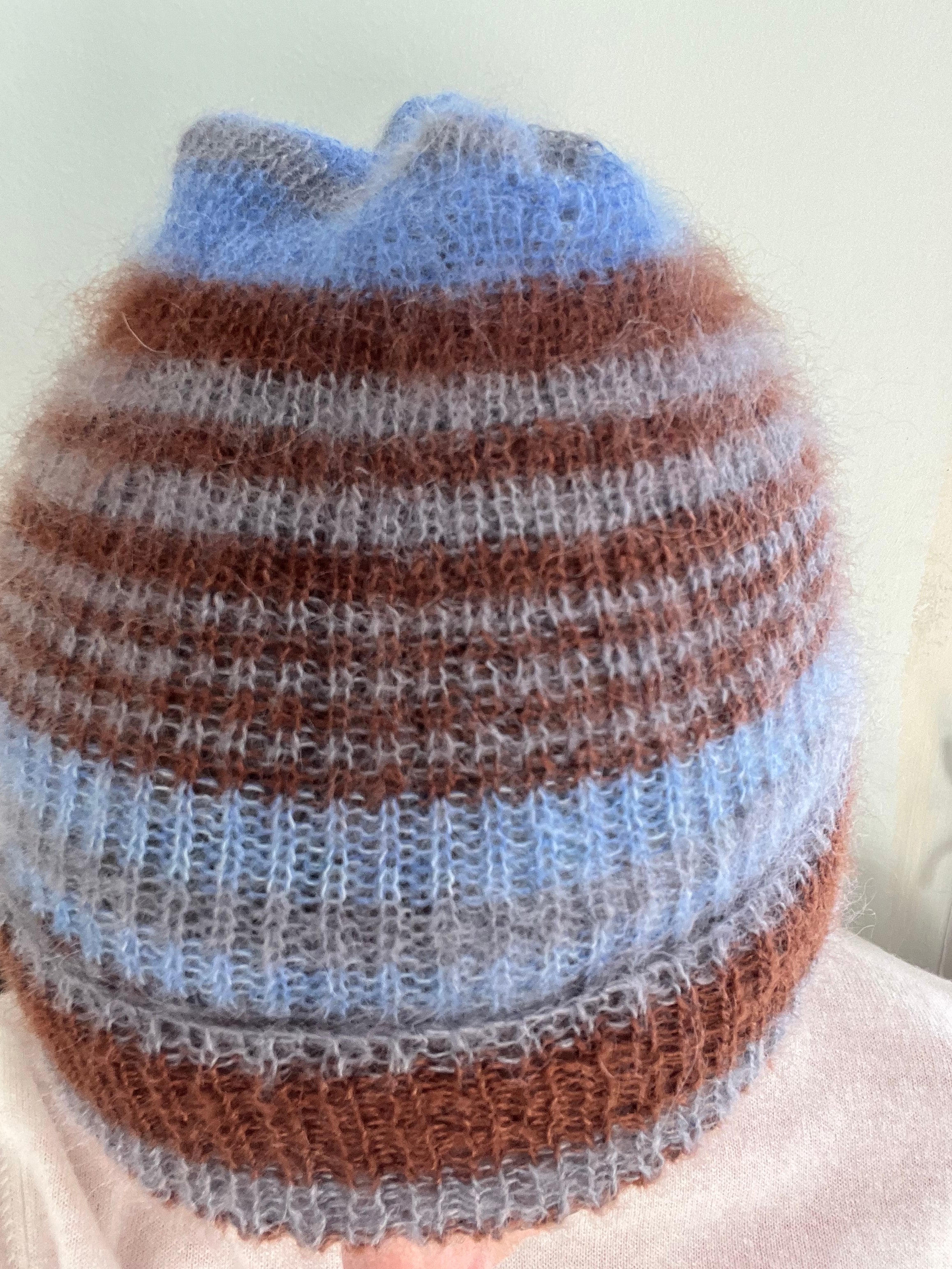 Alpaca stripe hat