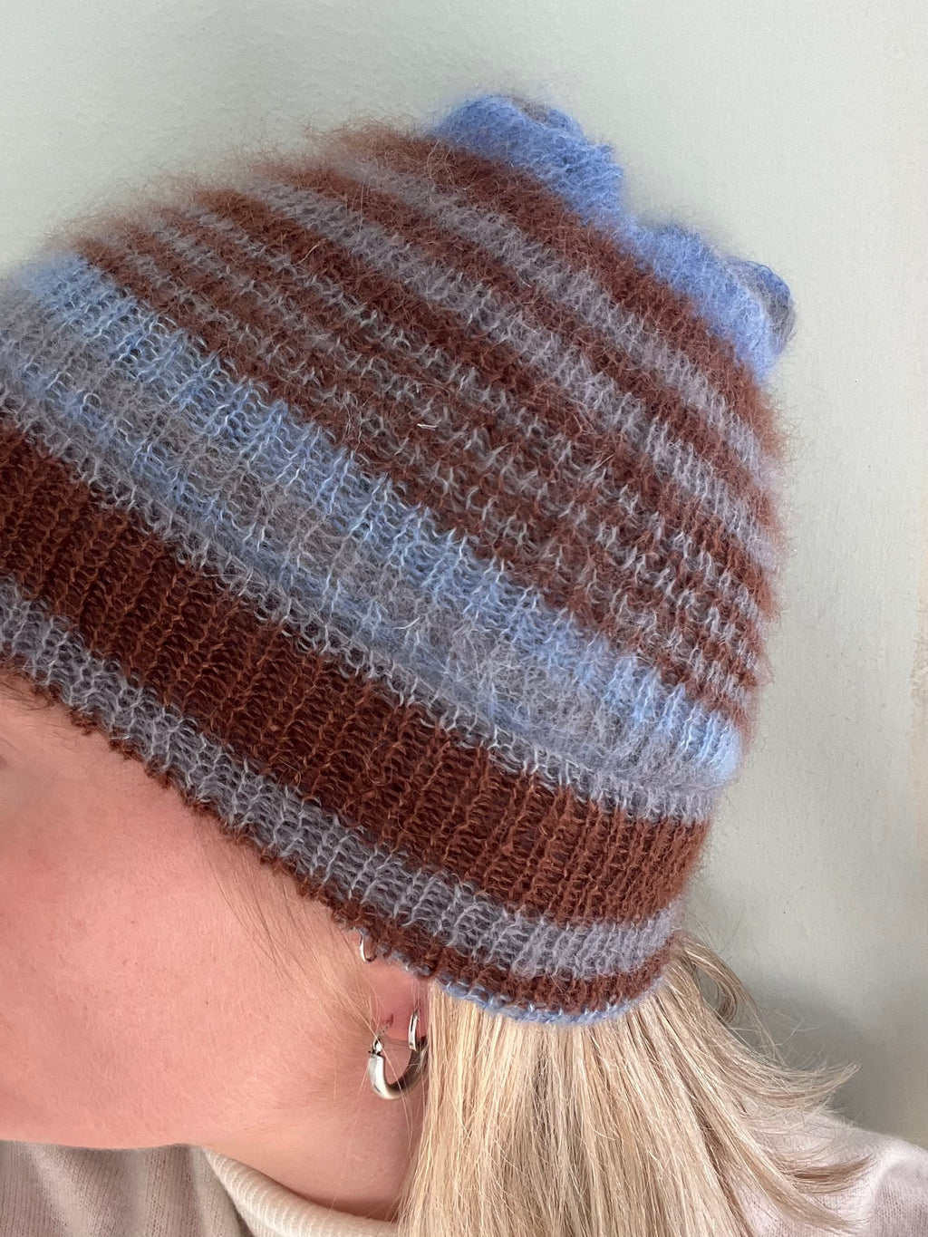 Alpaca stripe hat