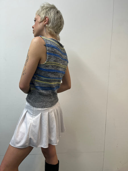 Brushed Mohair Vest