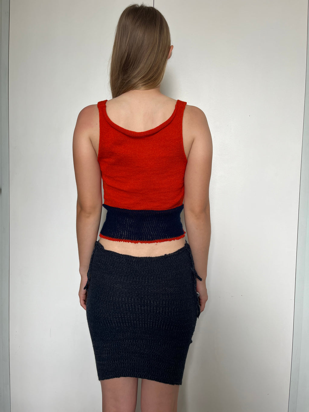 Tuck stitch vest
