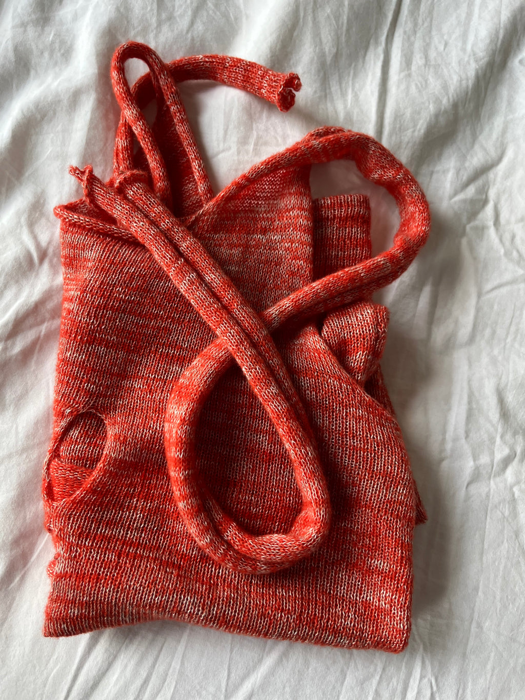 Scarf holes top