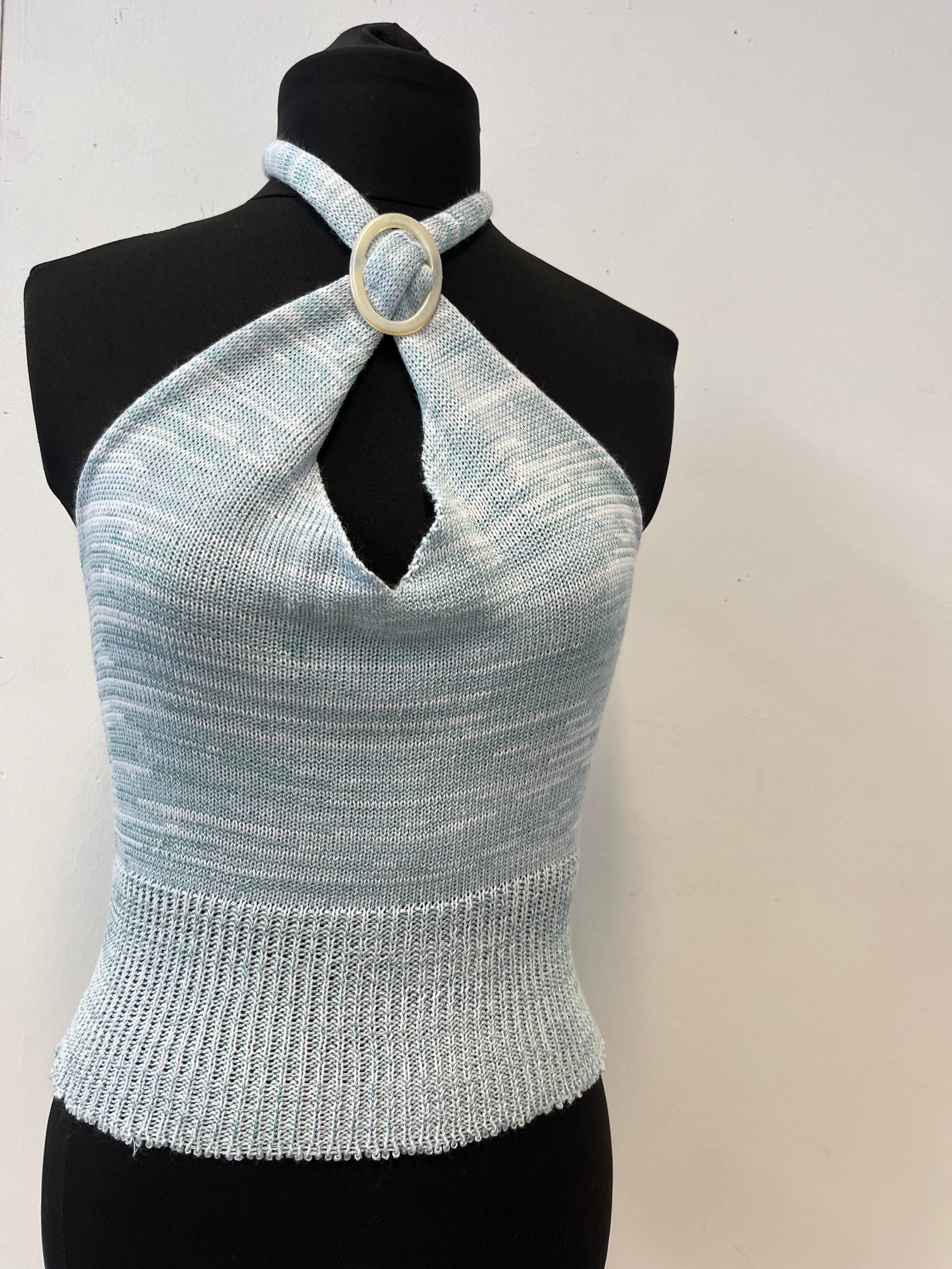 Halterneck with Buckle