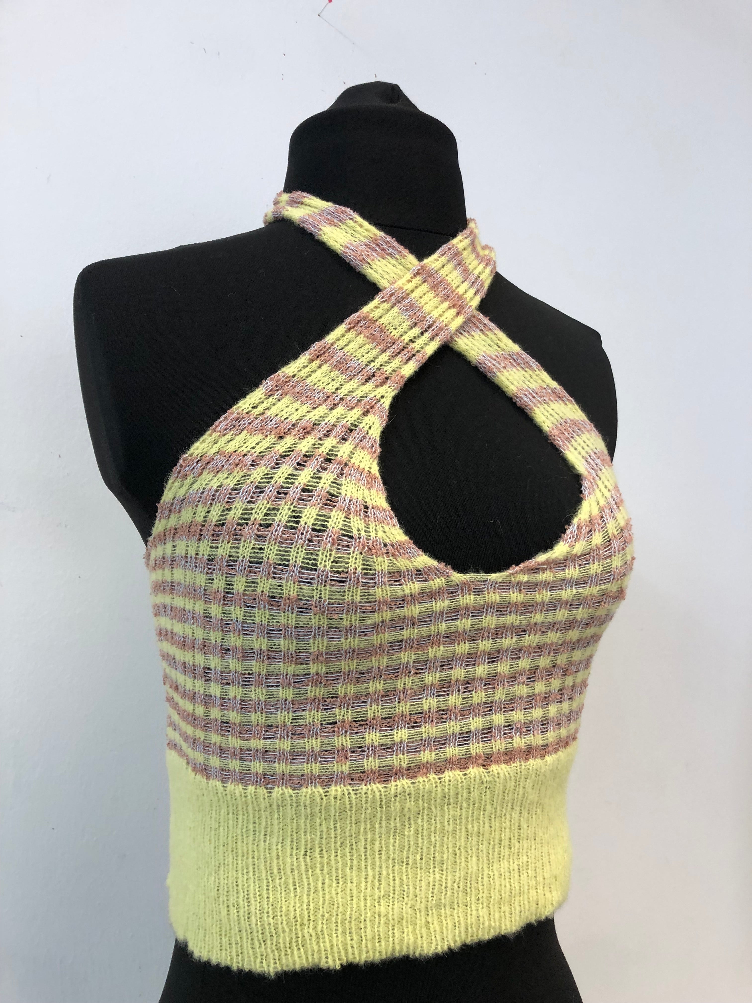 Ladder Stitch Halterneck