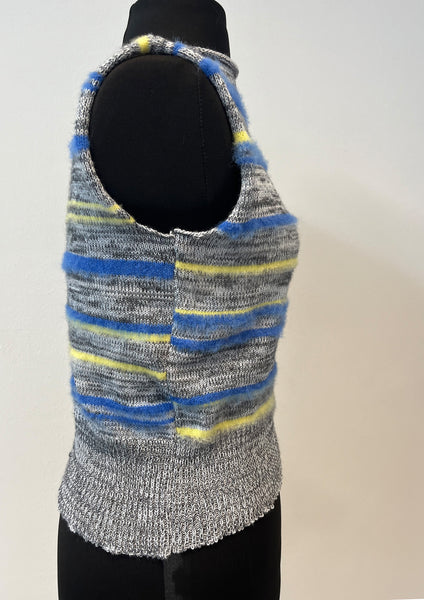 Brushed Mohair Vest