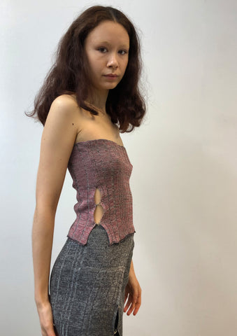 Stretch Hook Bustier Top