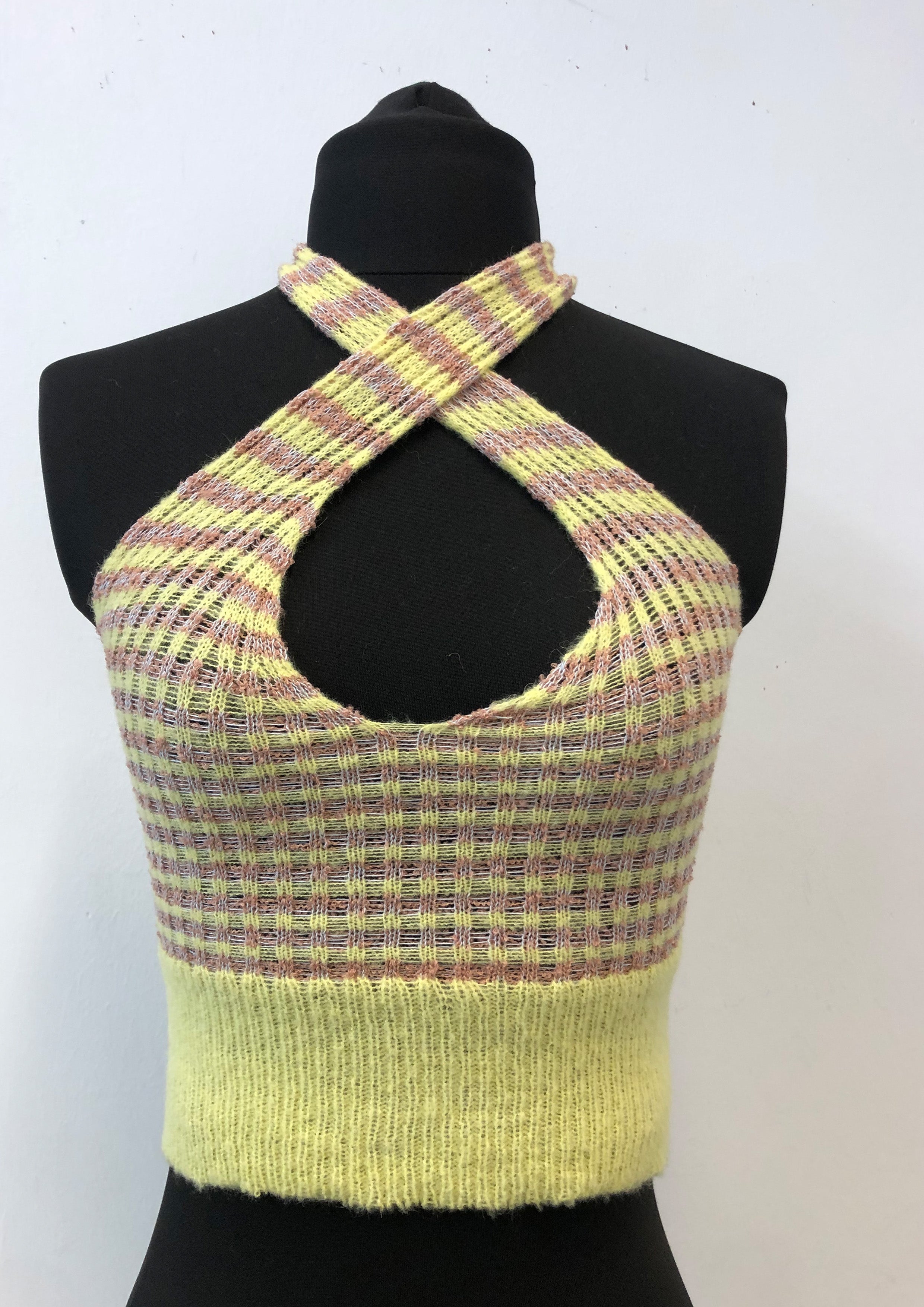 Ladder Stitch Halterneck