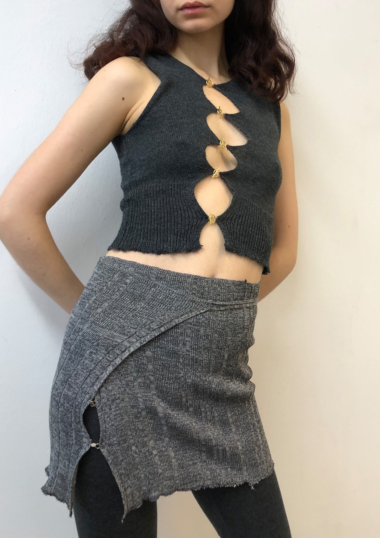 Lurex Hook Skirt
