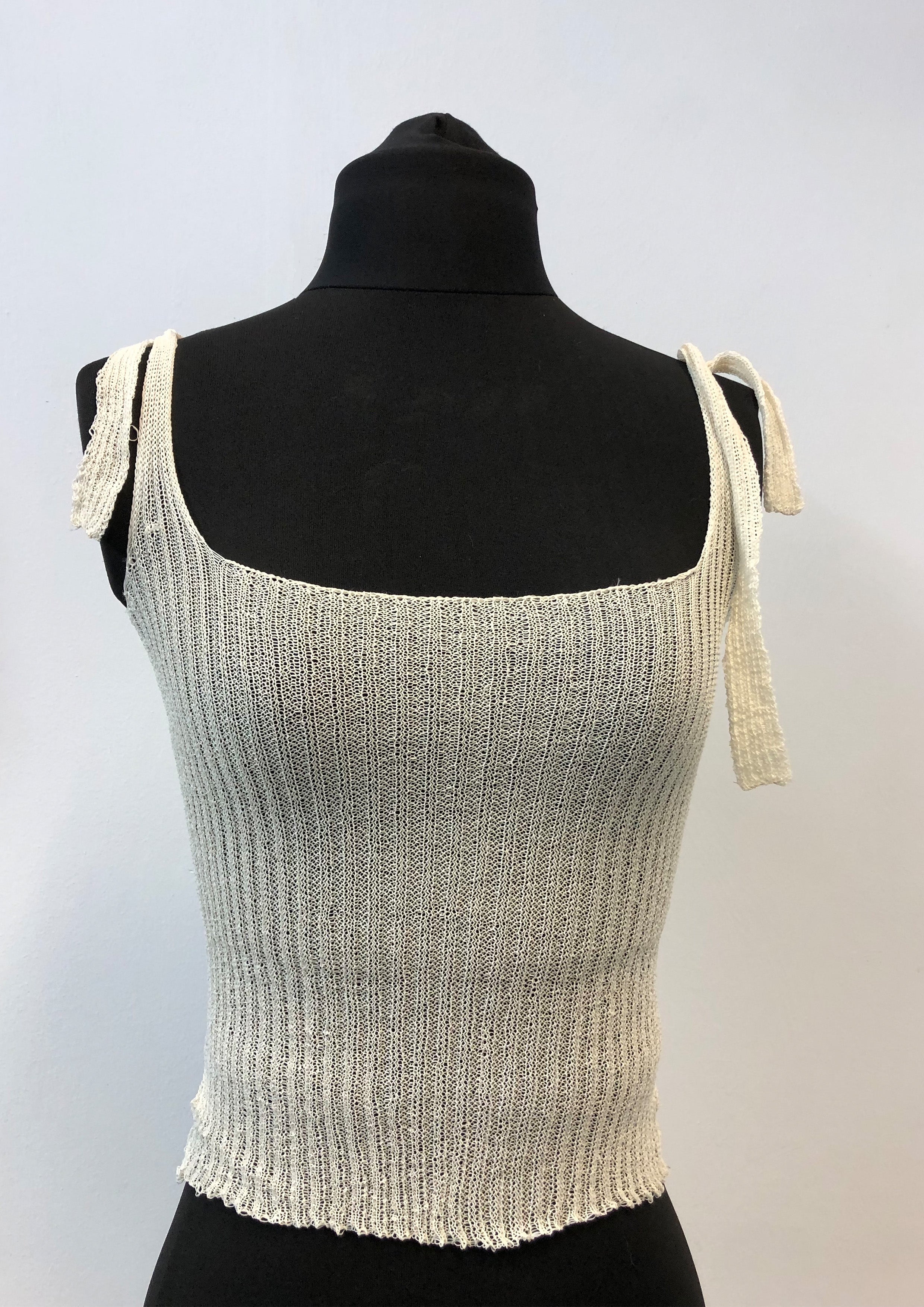 Square Neck Rib Top