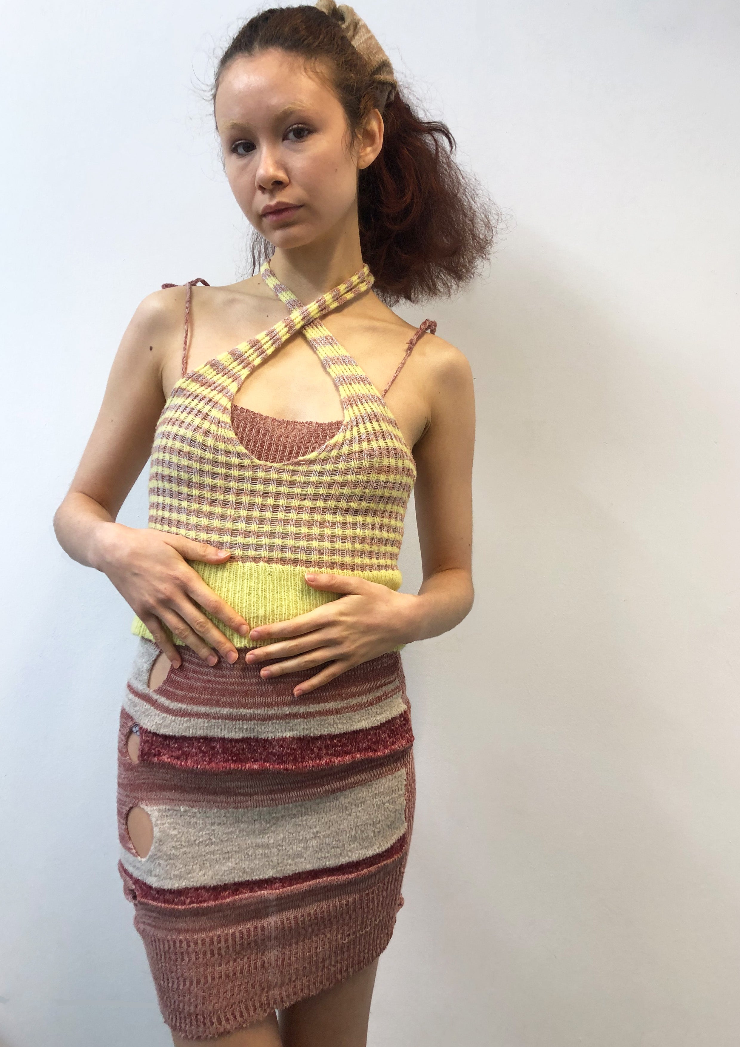 Ladder Stitch Halterneck