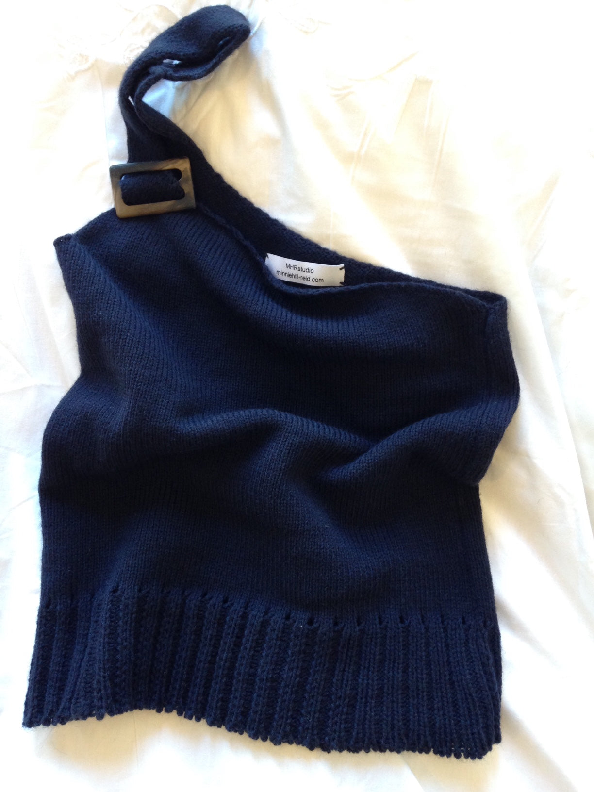 Asymmetric Wool Top
