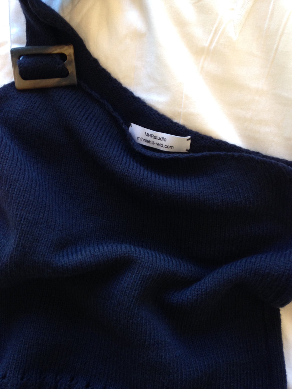 Asymmetric Wool Top