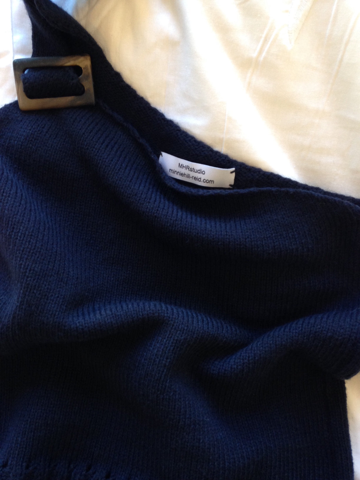 Asymmetric Wool Top