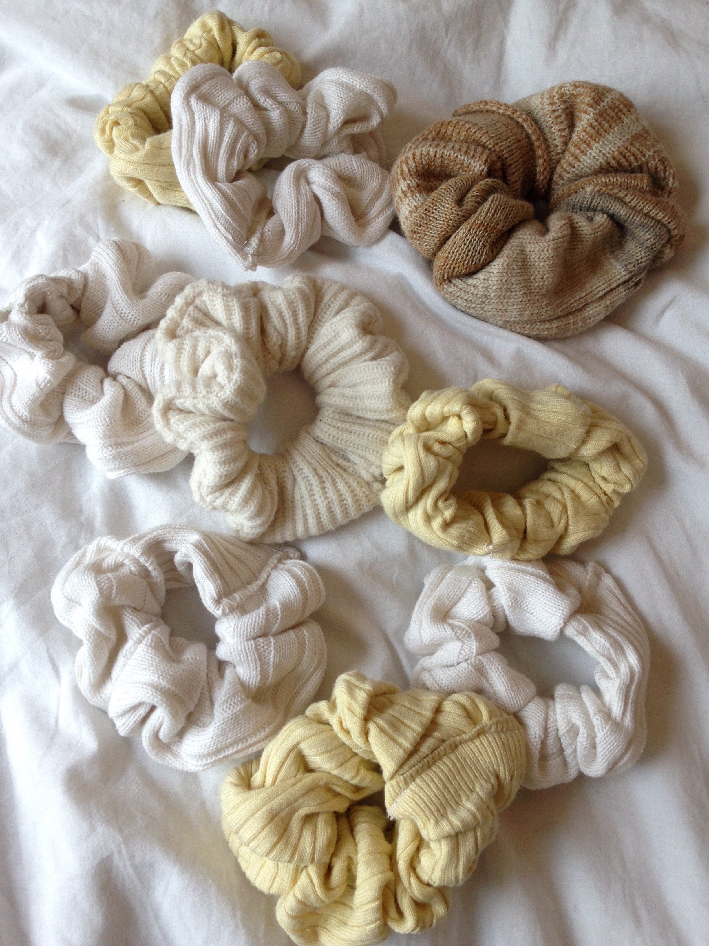 Large Knitted Scrunchie