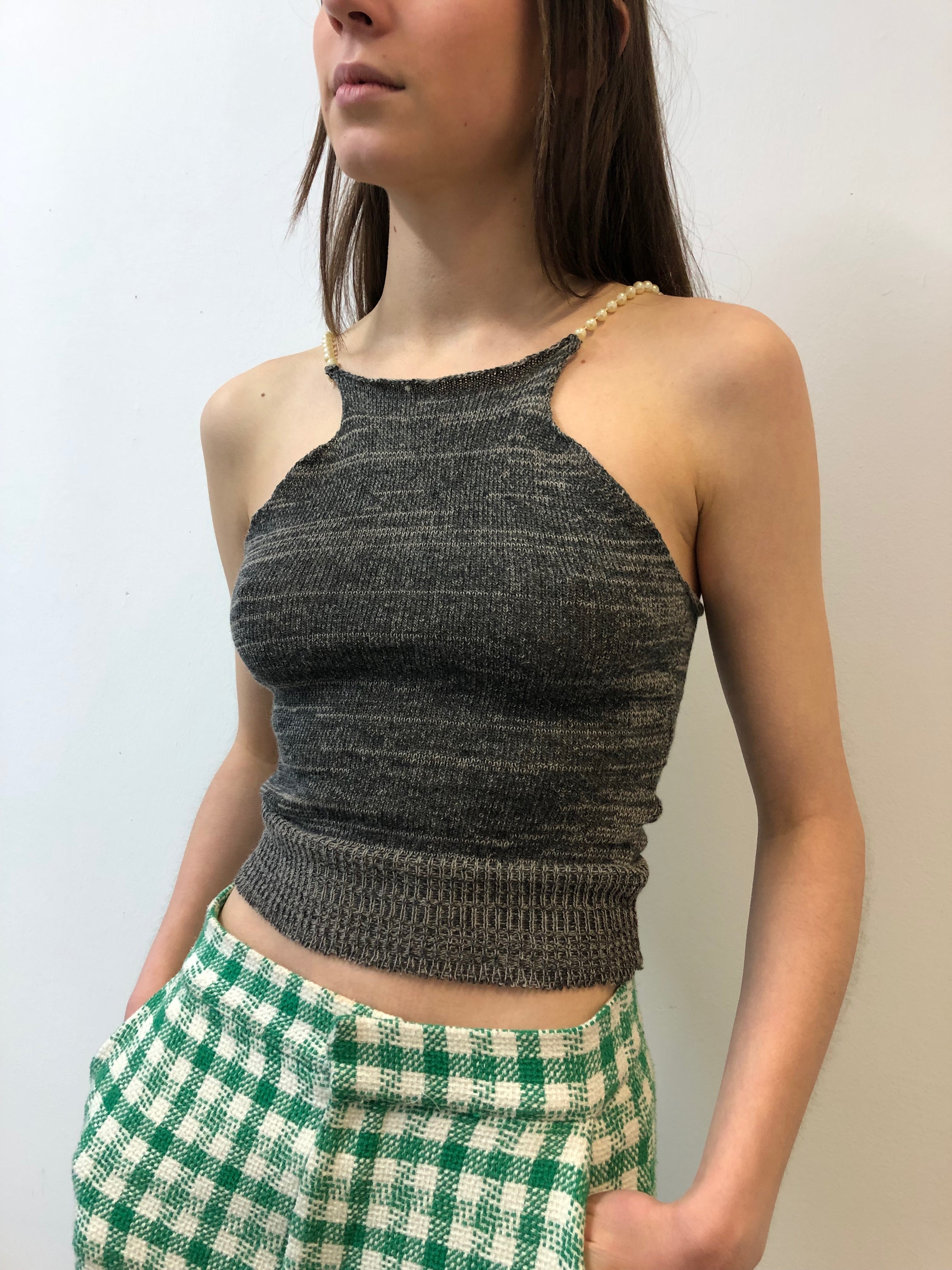 Pearl Strap Top
