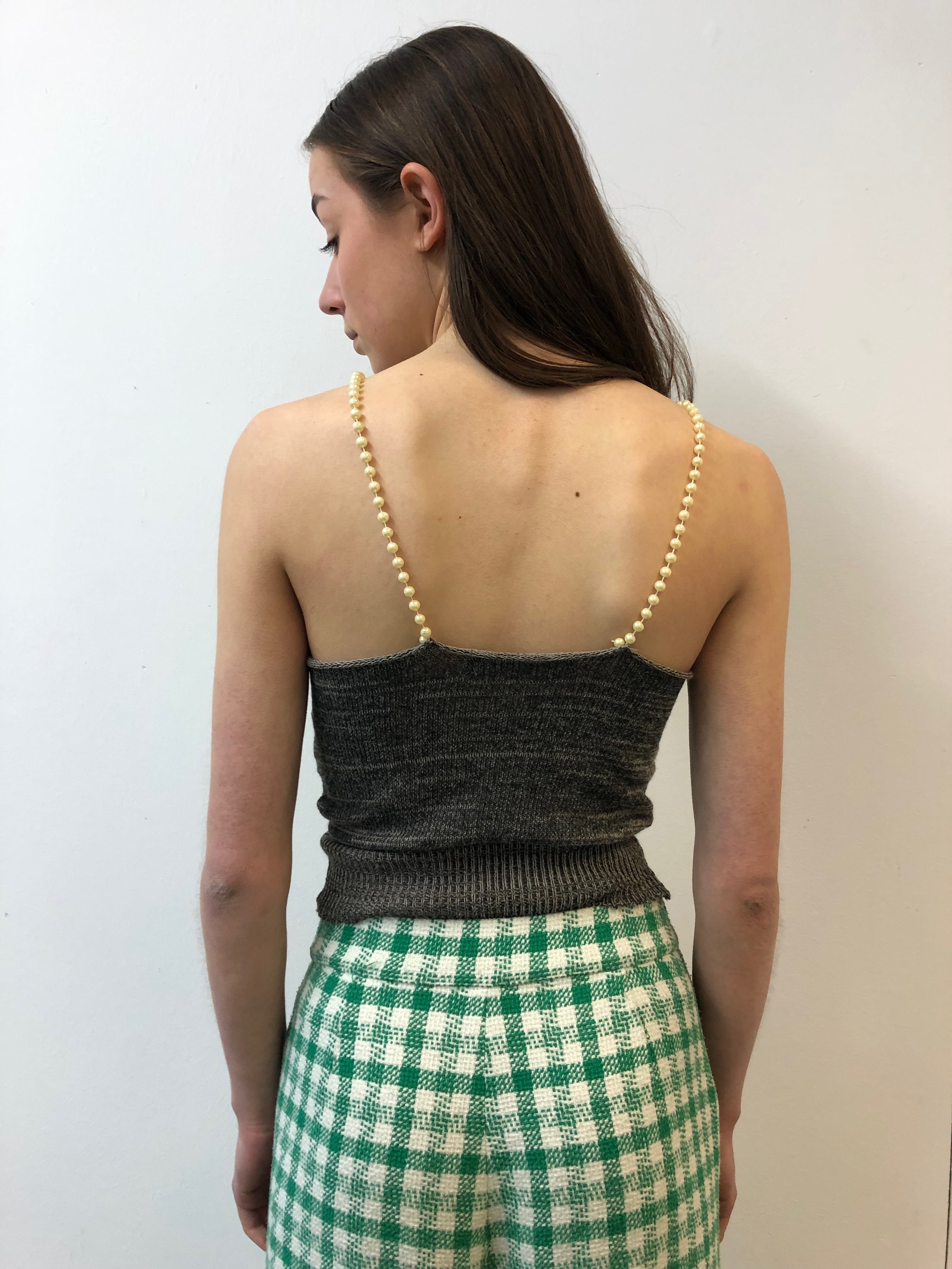 Pearl Strap Top