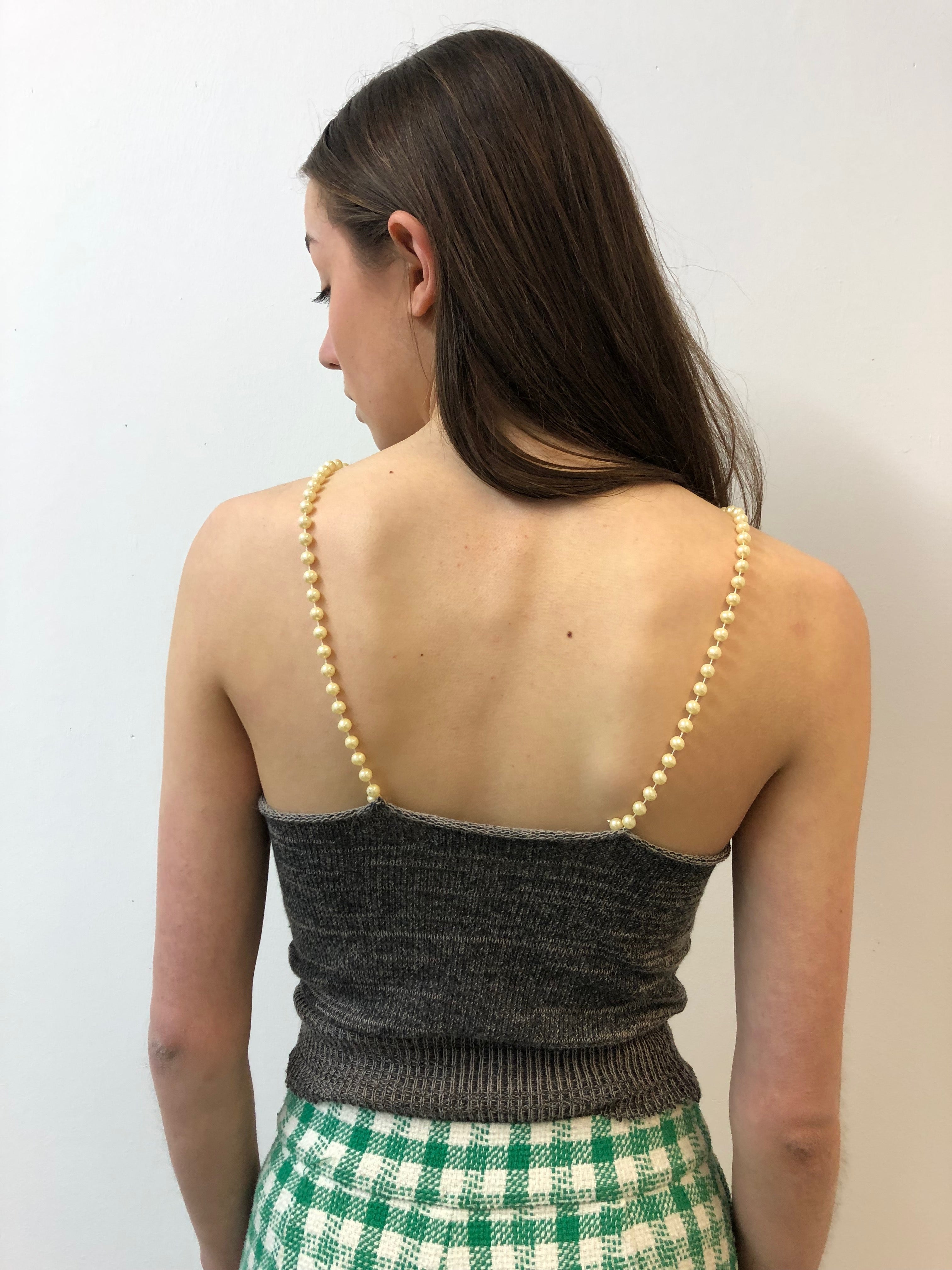 Pearl Strap Top