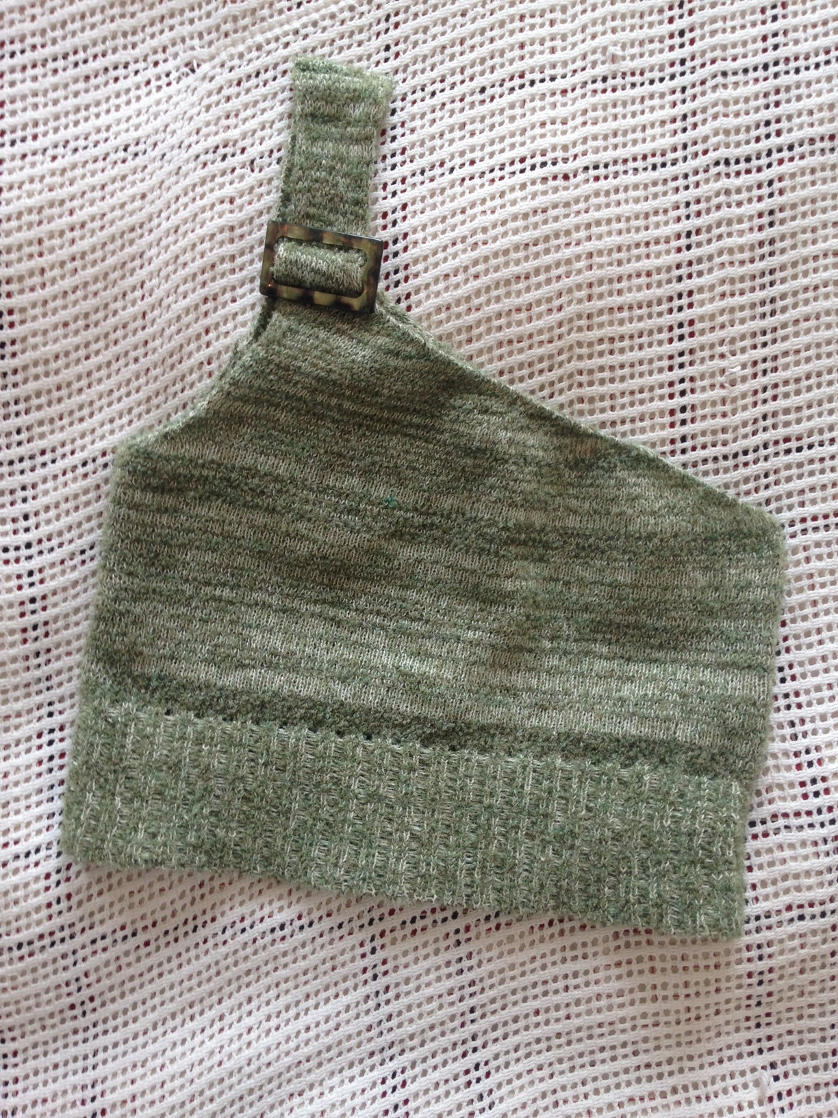 Asymmetric Mohair Top