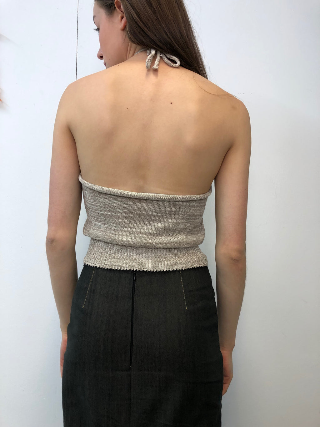 Halter Knit Top