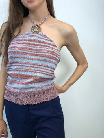 Halter Knit Top