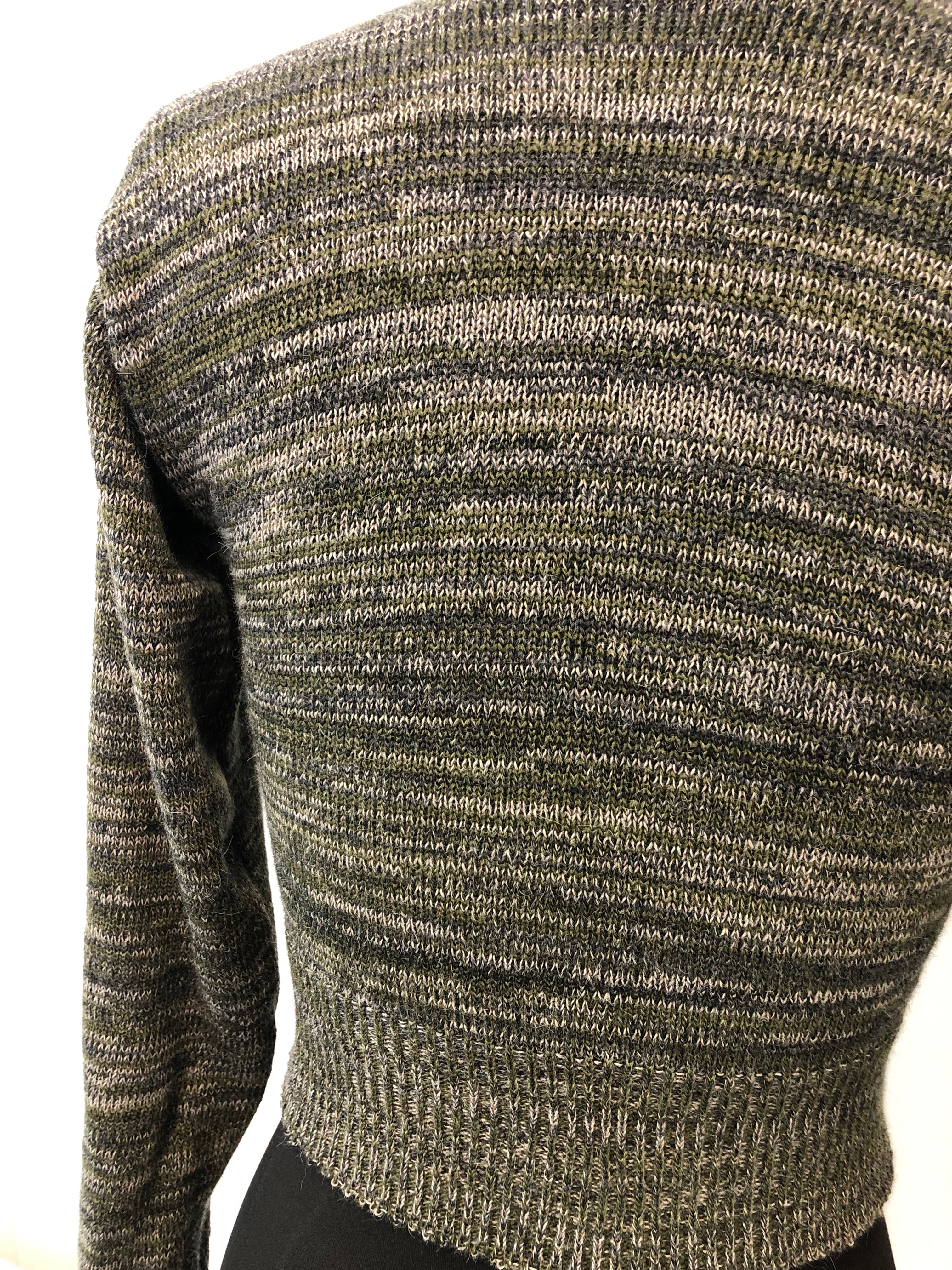 Asymmetric T Bar Cardigan