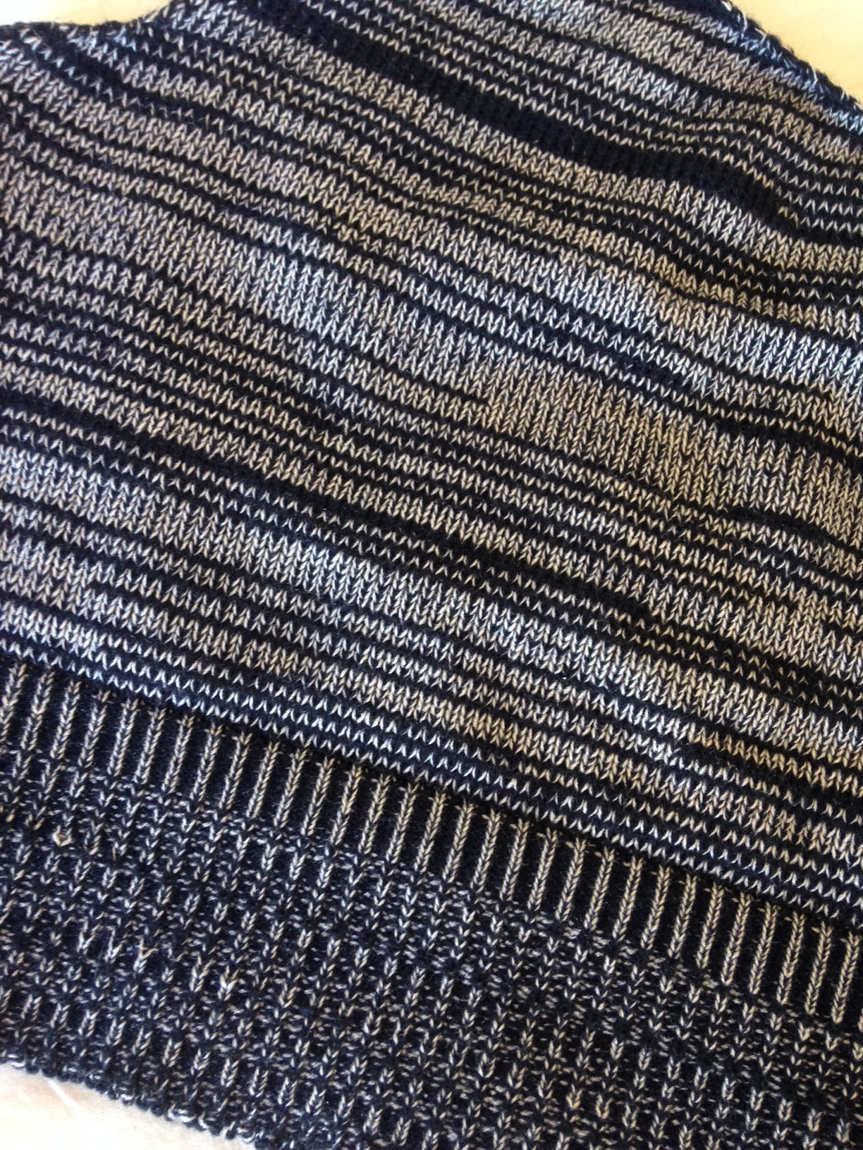 Asymmetric Wool Top