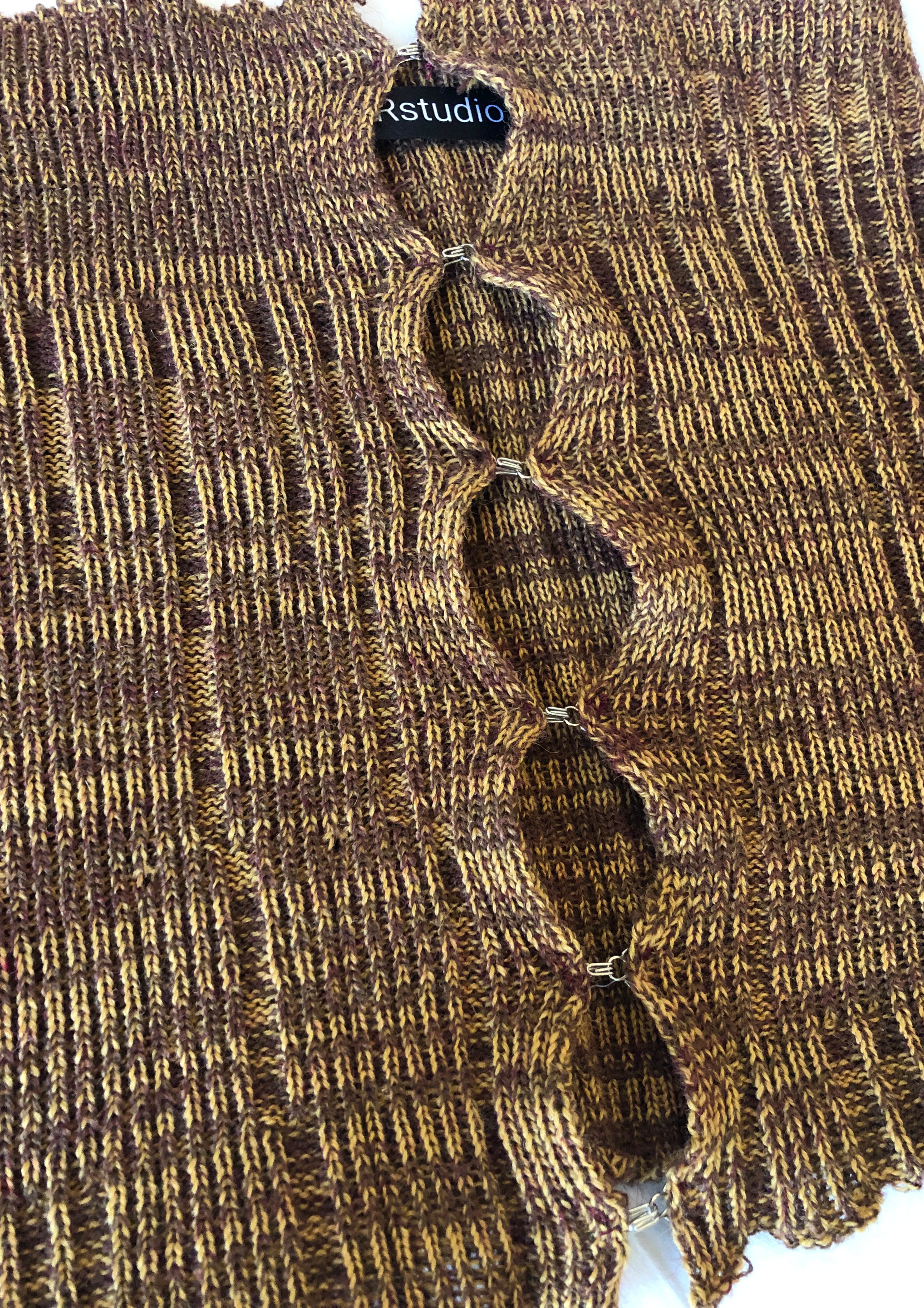 Ribbed Hook & Eye Bustier