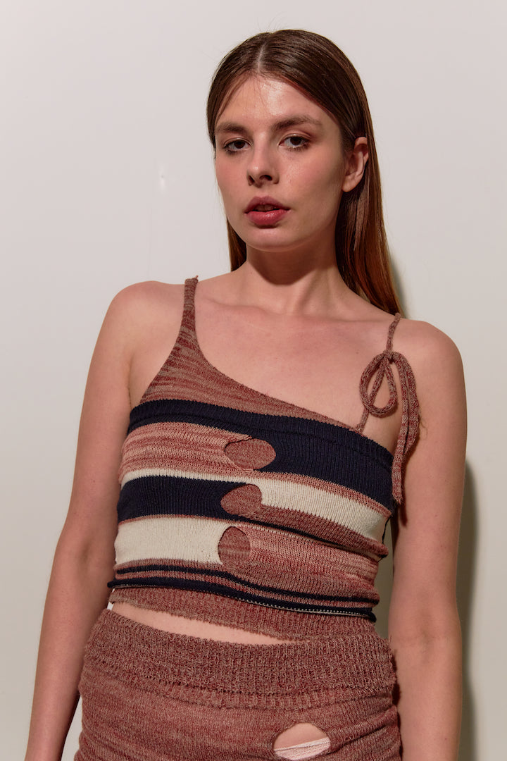Asymmetric Tie Top