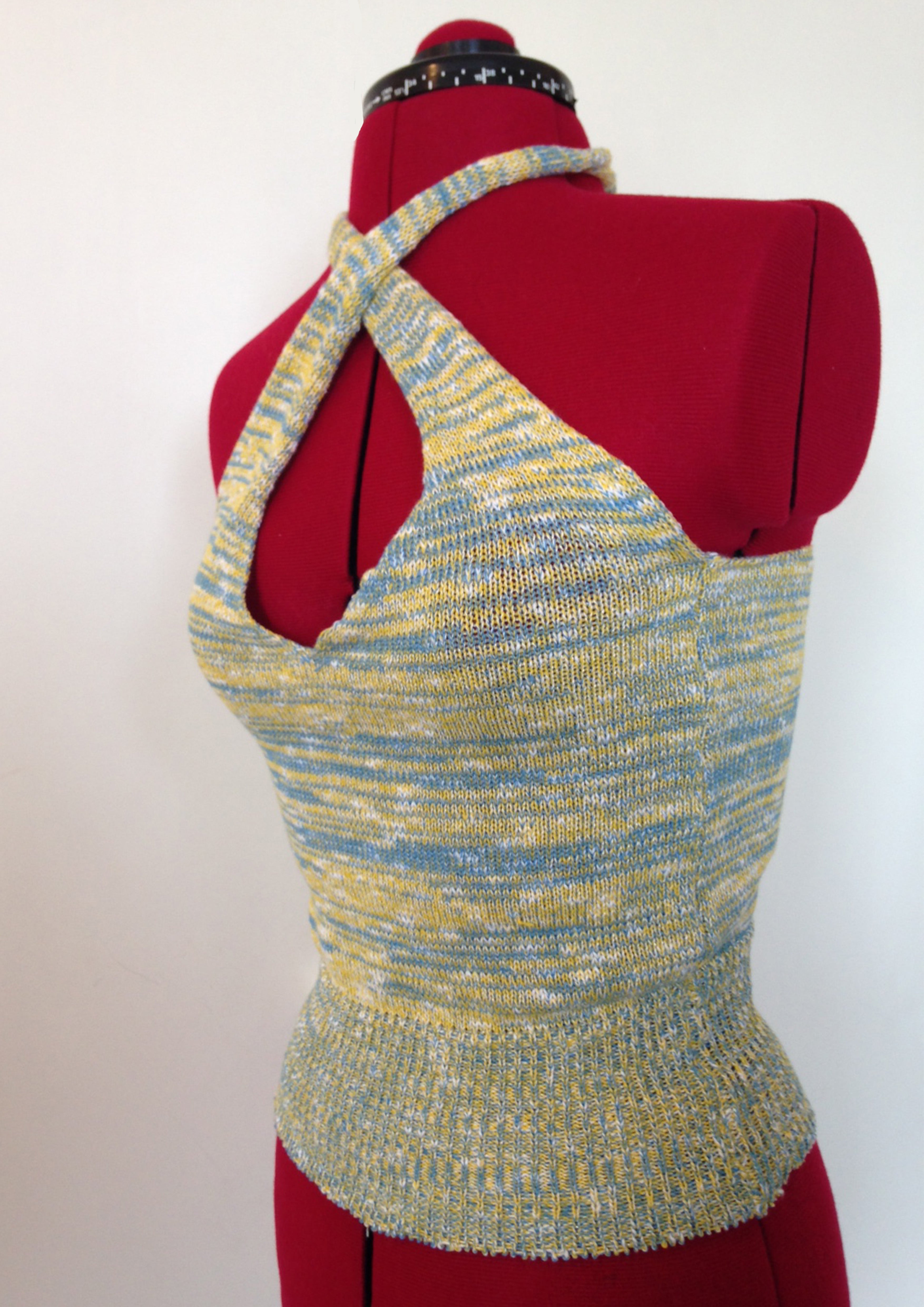 Halterneck Knit Top