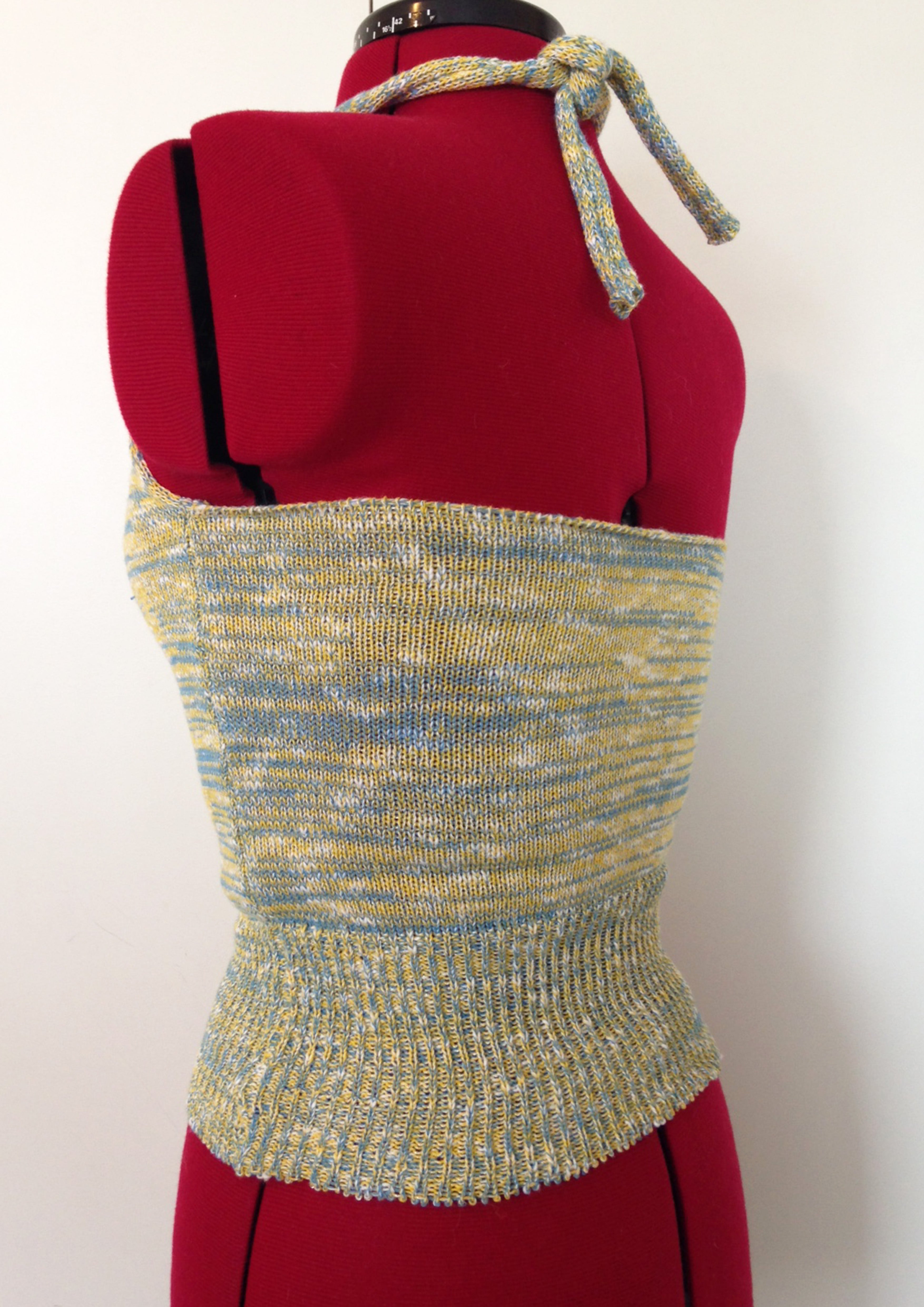 Halterneck Knit Top