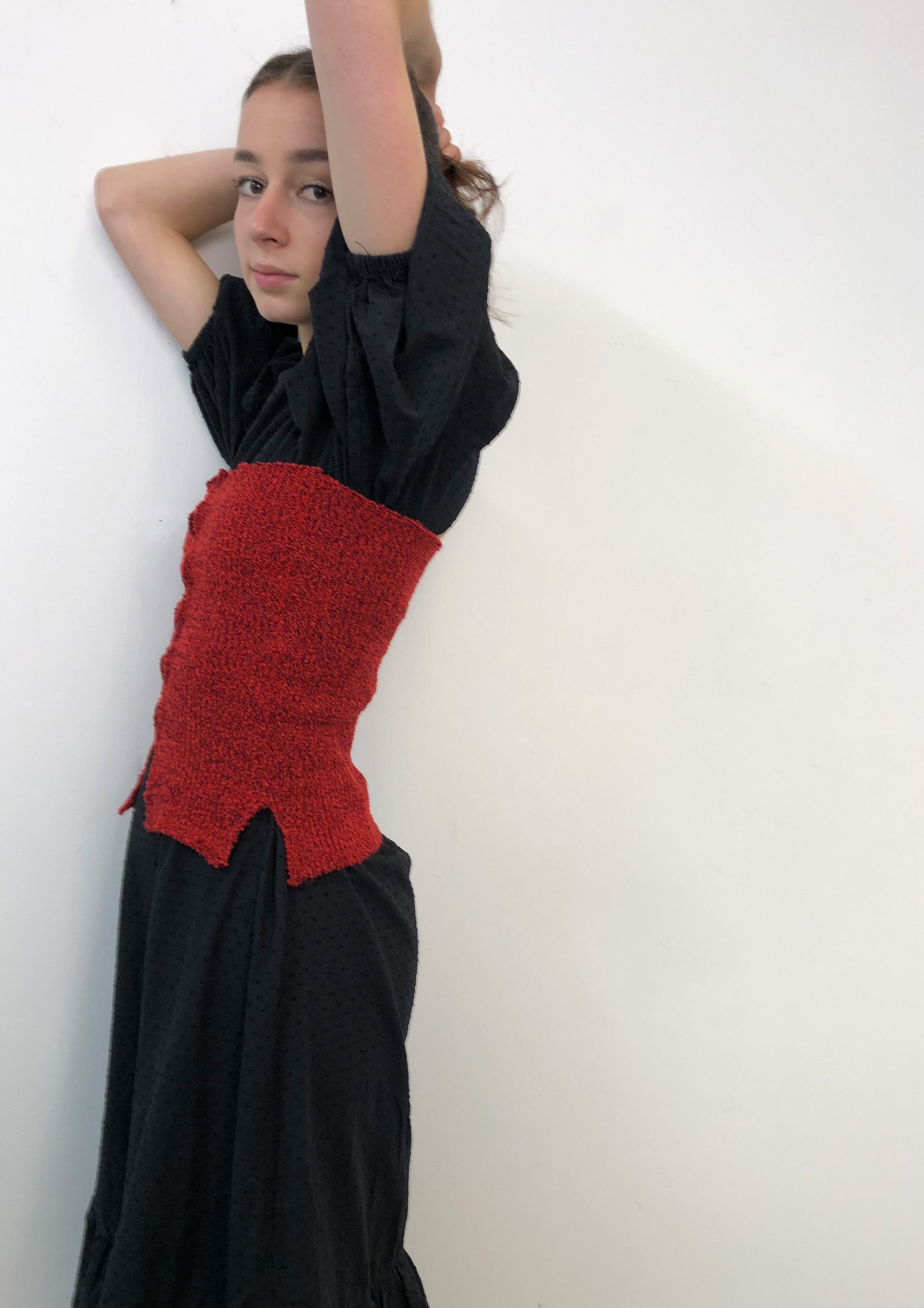Ribbed Hook & Eye Bustier