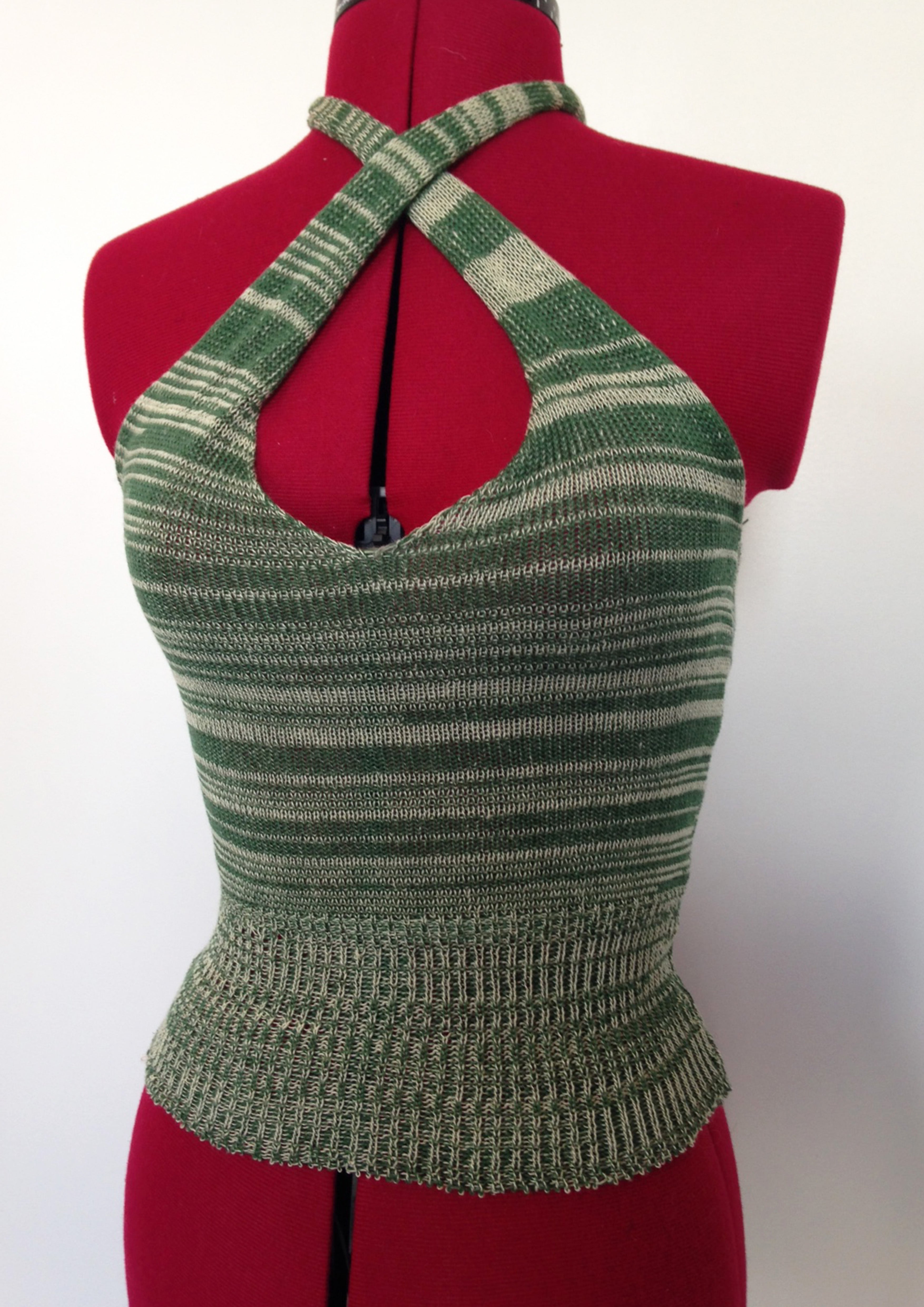 Halterneck Knit Top