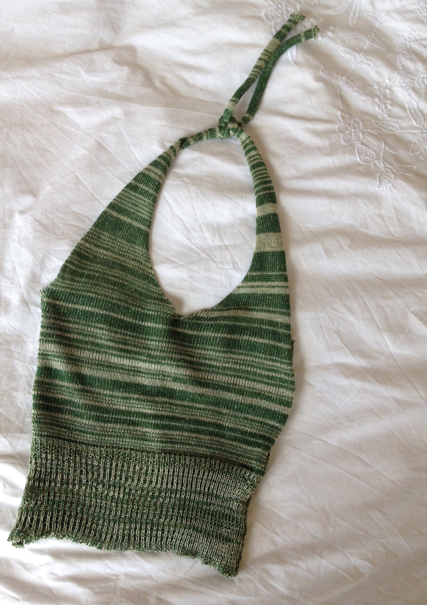 Halterneck Knit Top