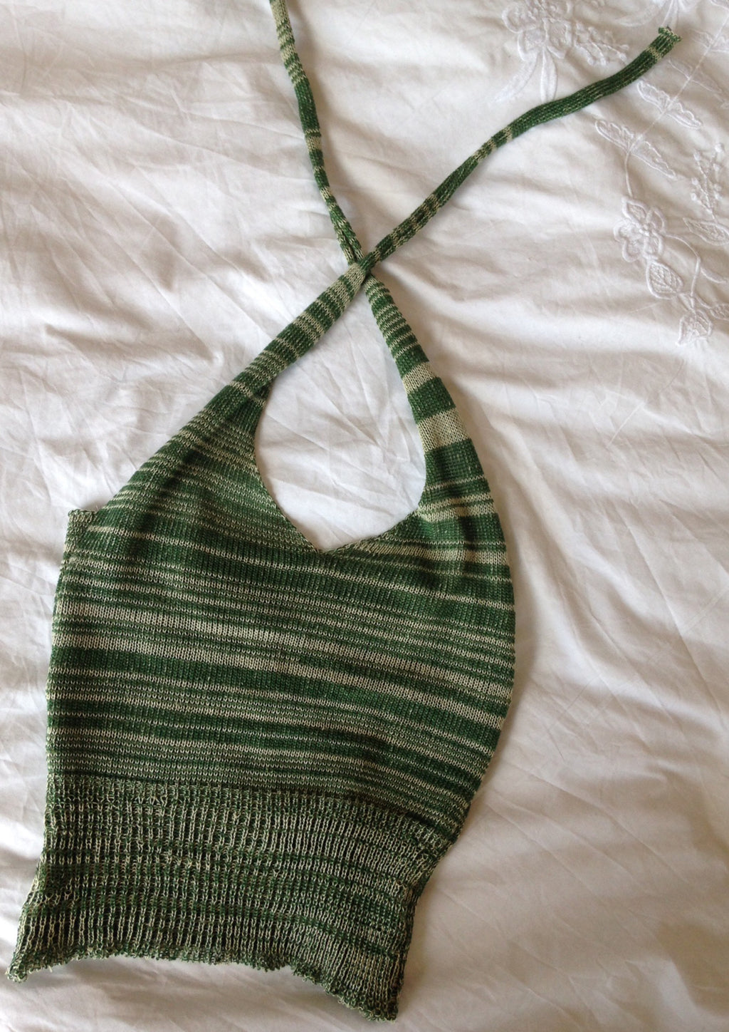 Halterneck Knit Top