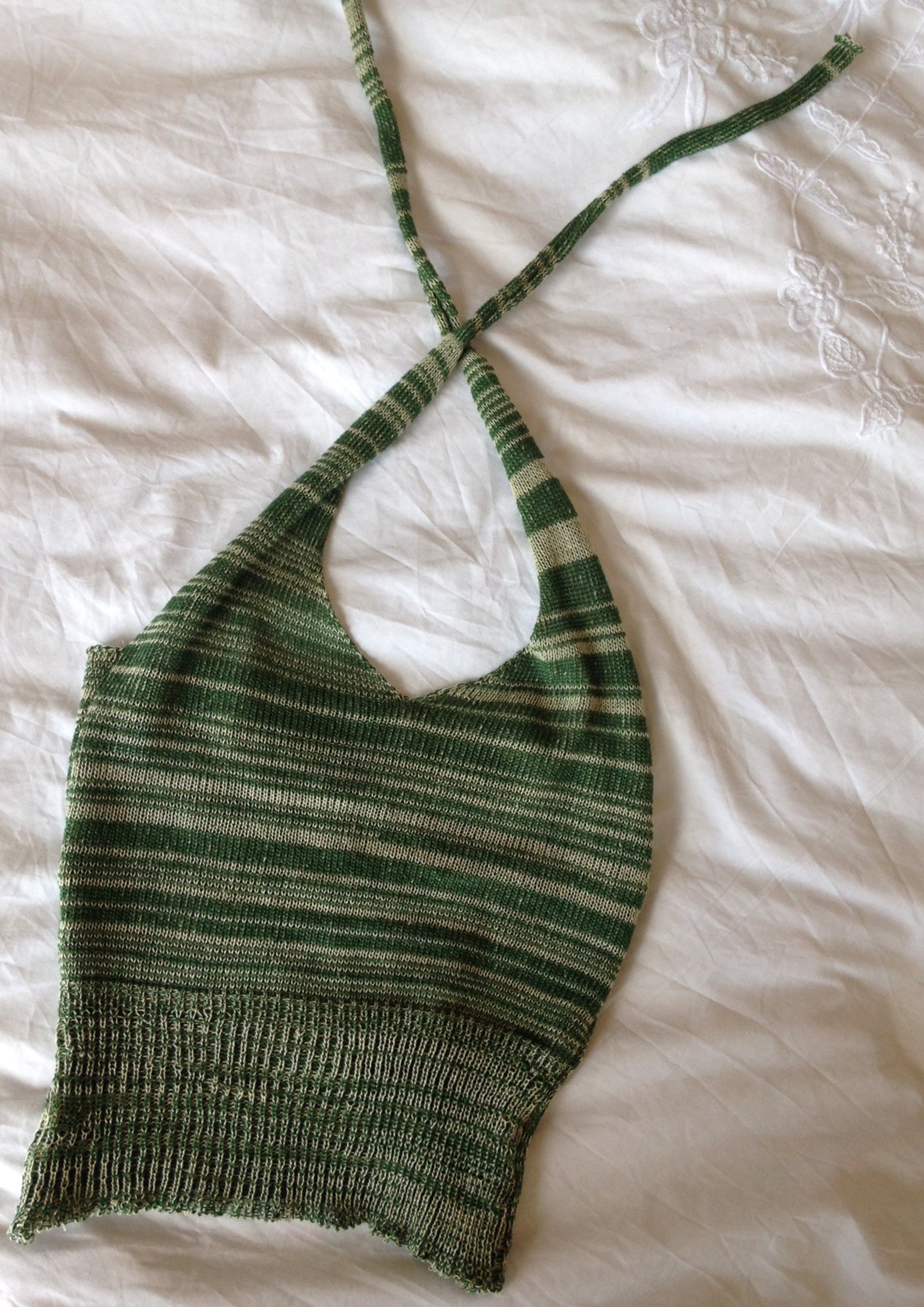 Halterneck Knit Top