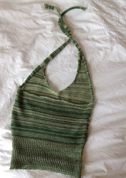 Halterneck Knit Top