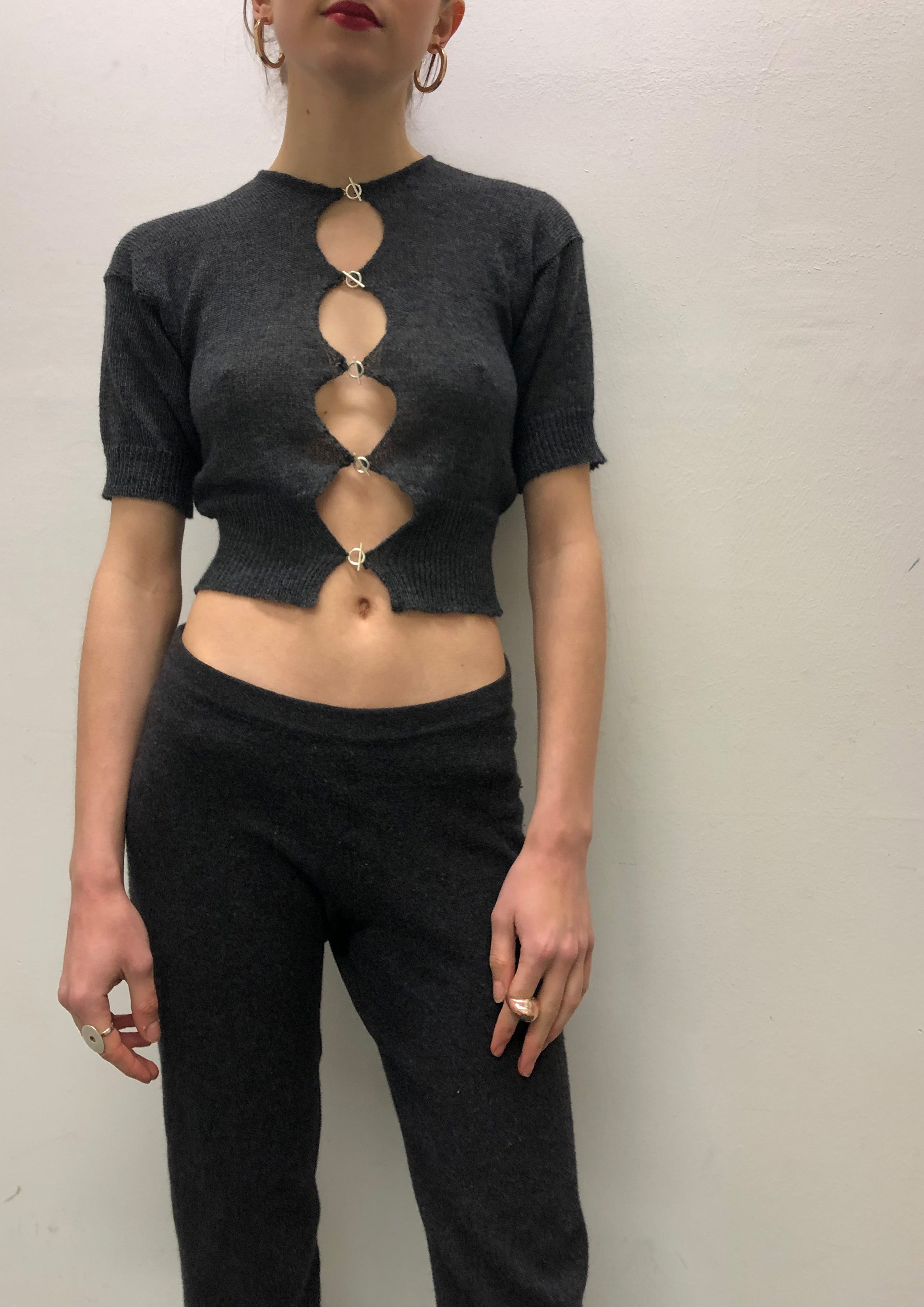 Short Sleeve T Bar Top