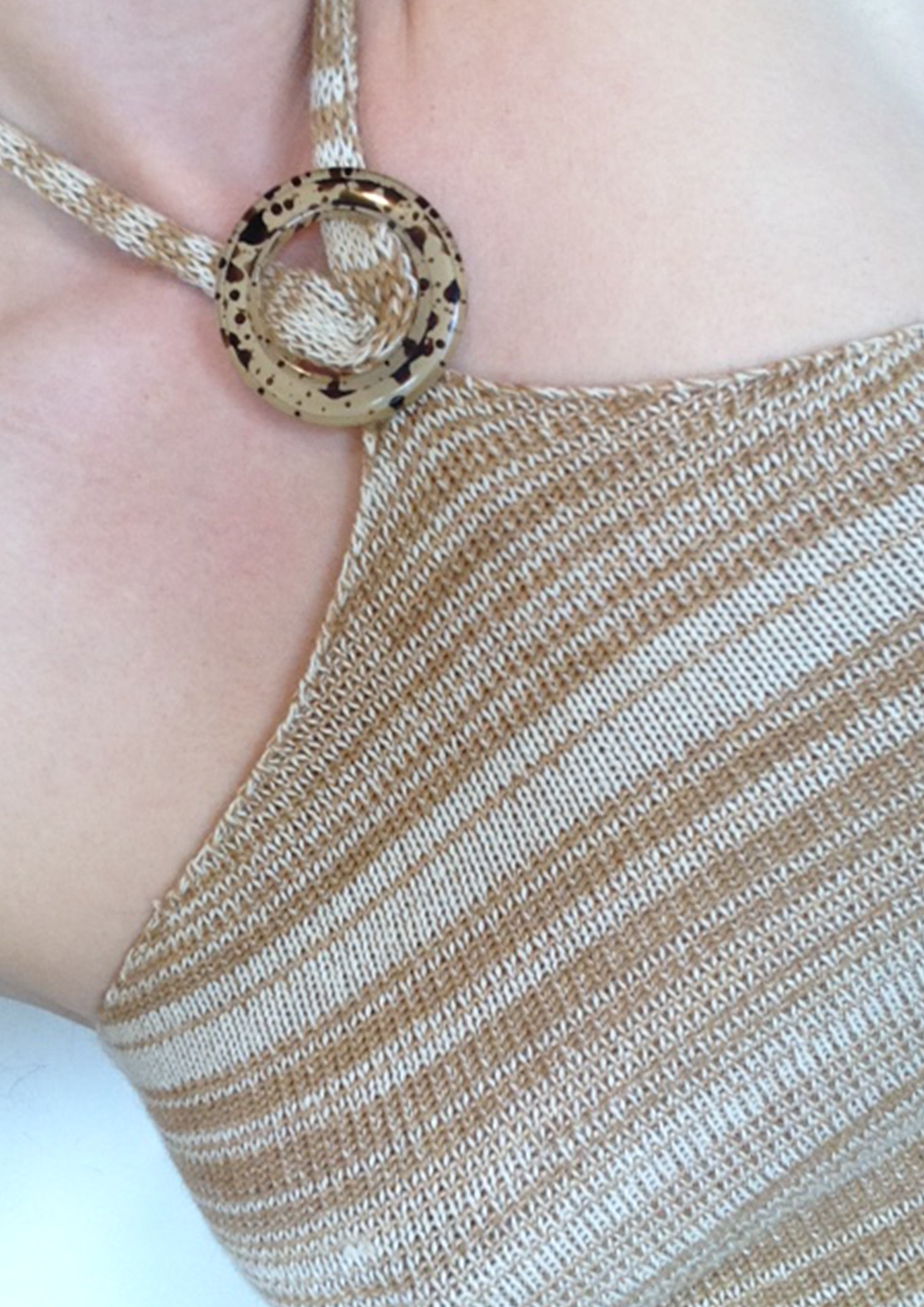 Halter Knit Top