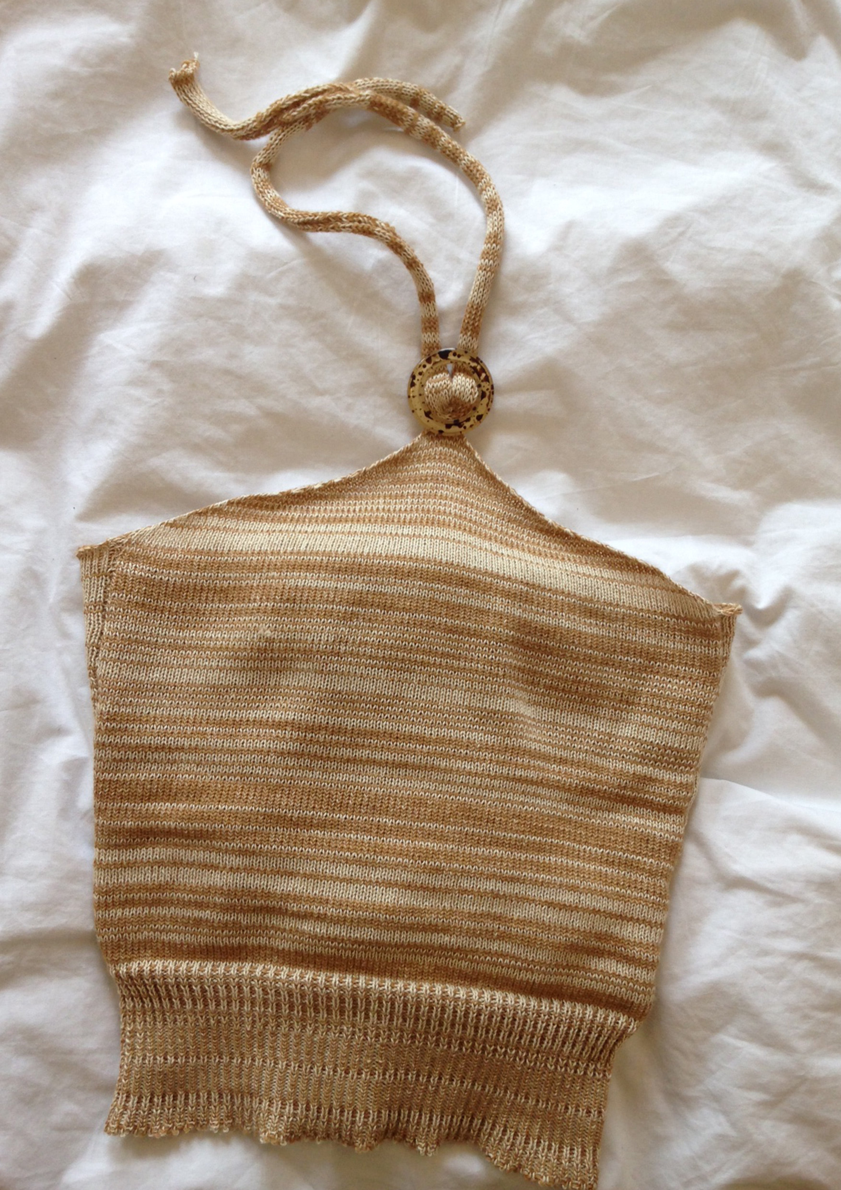 Halter Knit Top