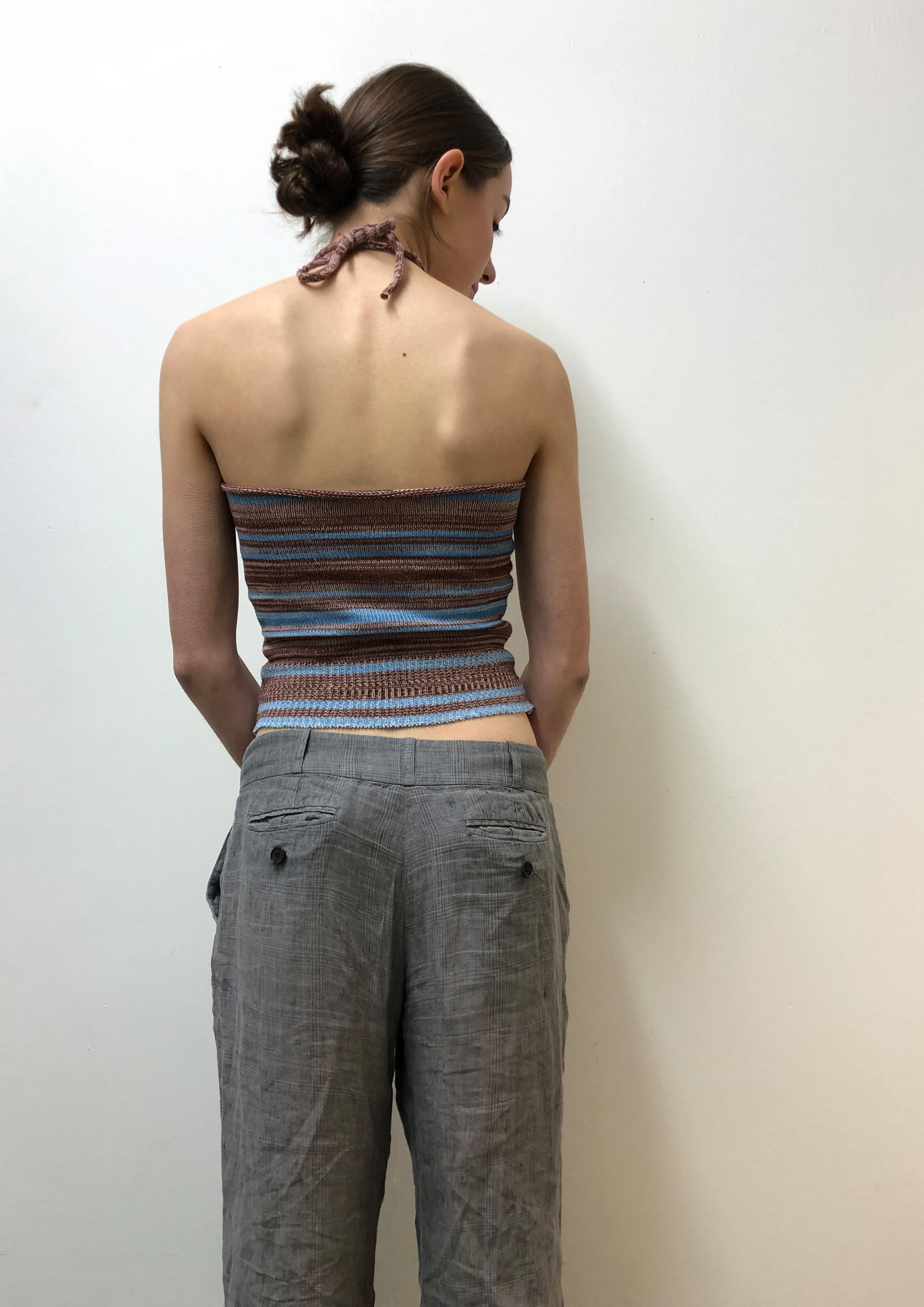 Halter Knit Top