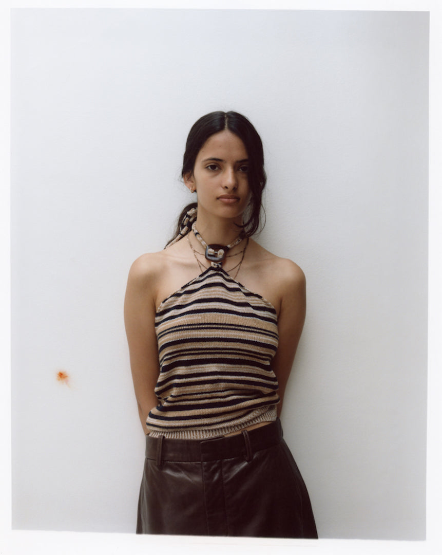 Halter Knit Top