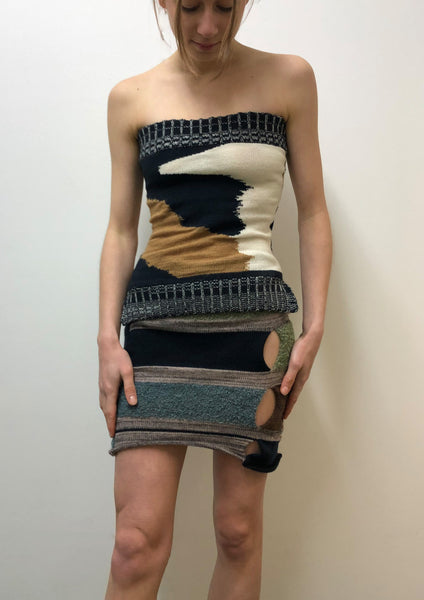 Intarsia Bandeau Top
